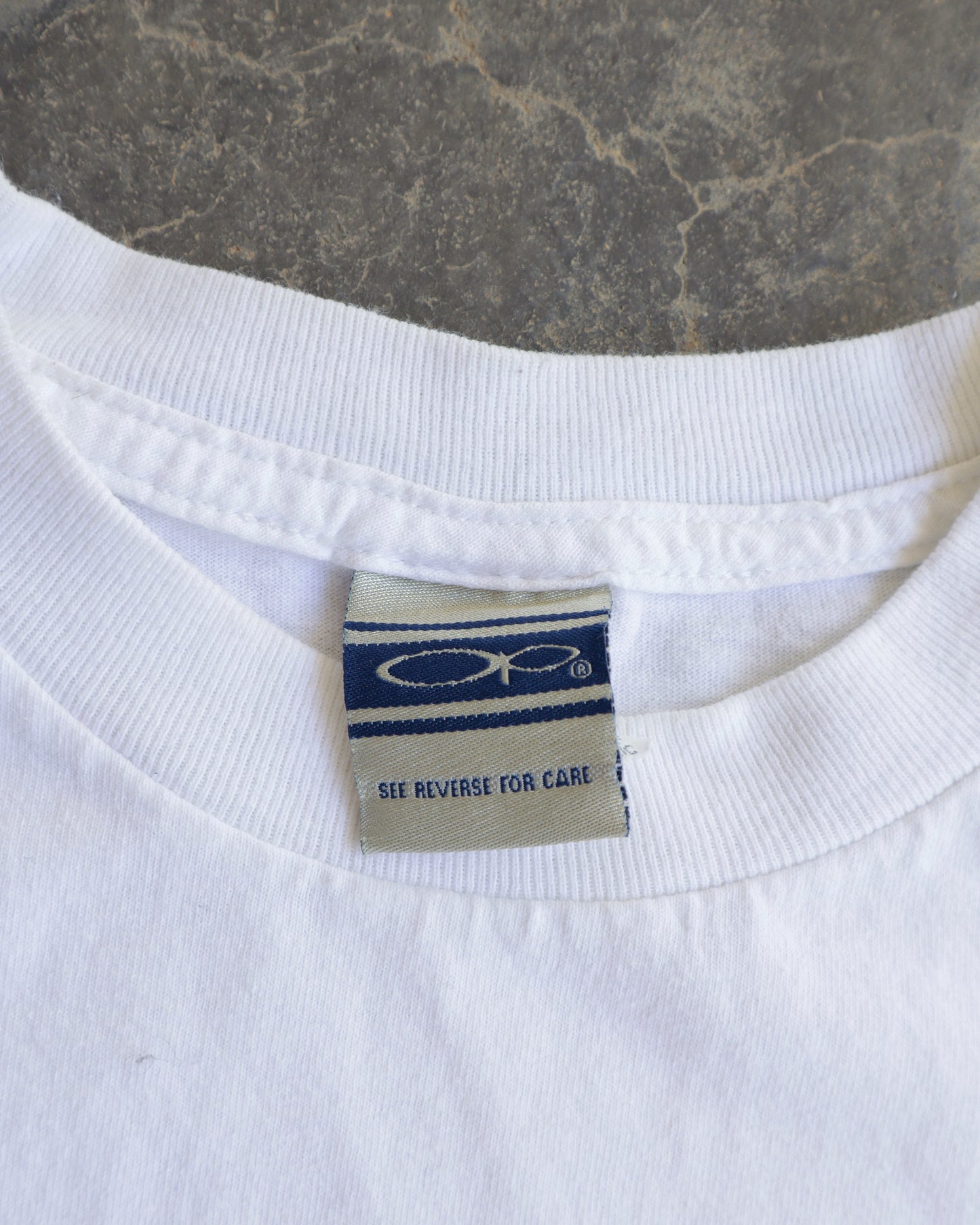 90s Ocean Pacific Logo Long Sleeve Tee - M