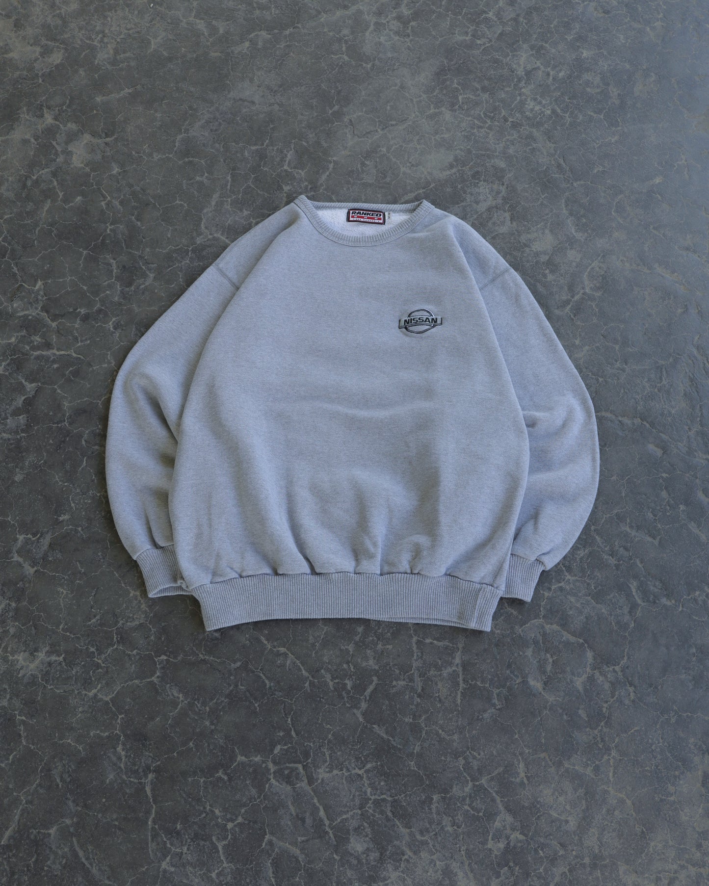 00s Nissan Gray Crewneck - L