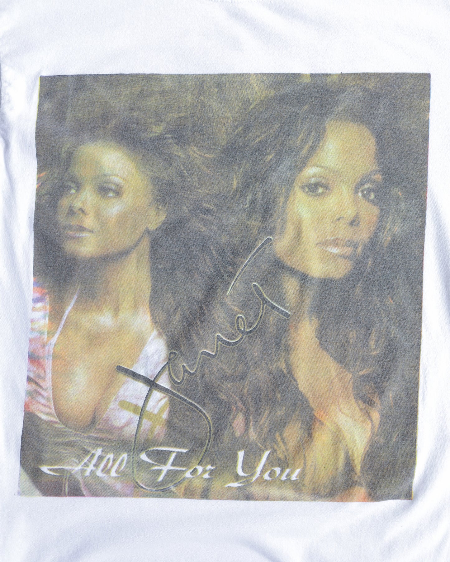90s Janet Jackson Tour Tee - L
