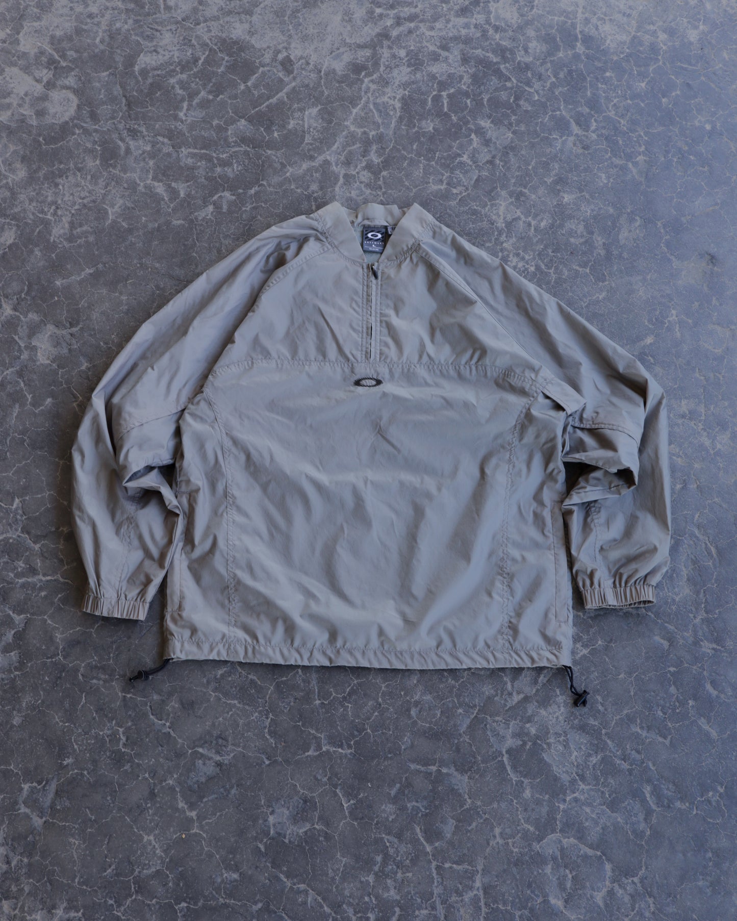 90s Oakley Software Mock Neck Windbreaker Jacket - L