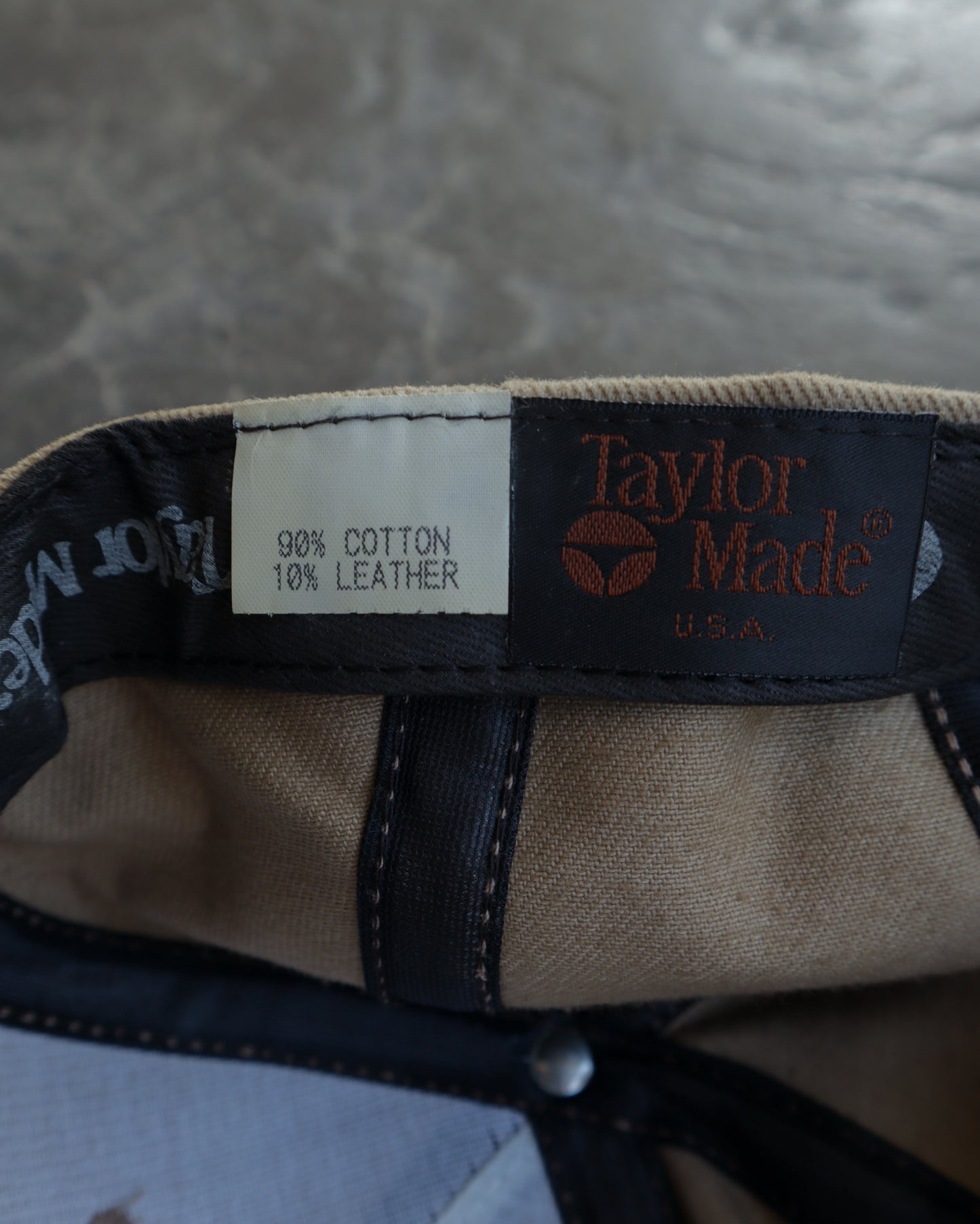 00s Taylor Made Two Tone Golf Hat - OS