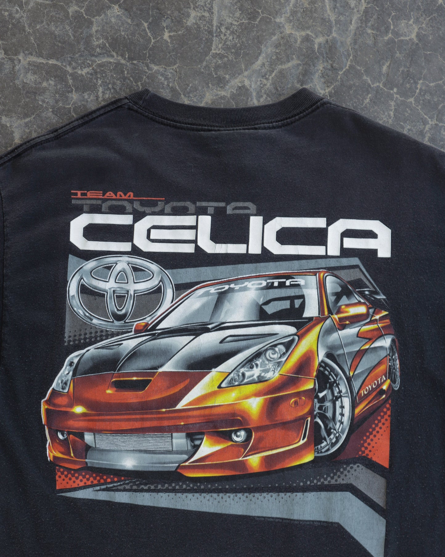 00s Toyota Celica Faded Black Tee - L