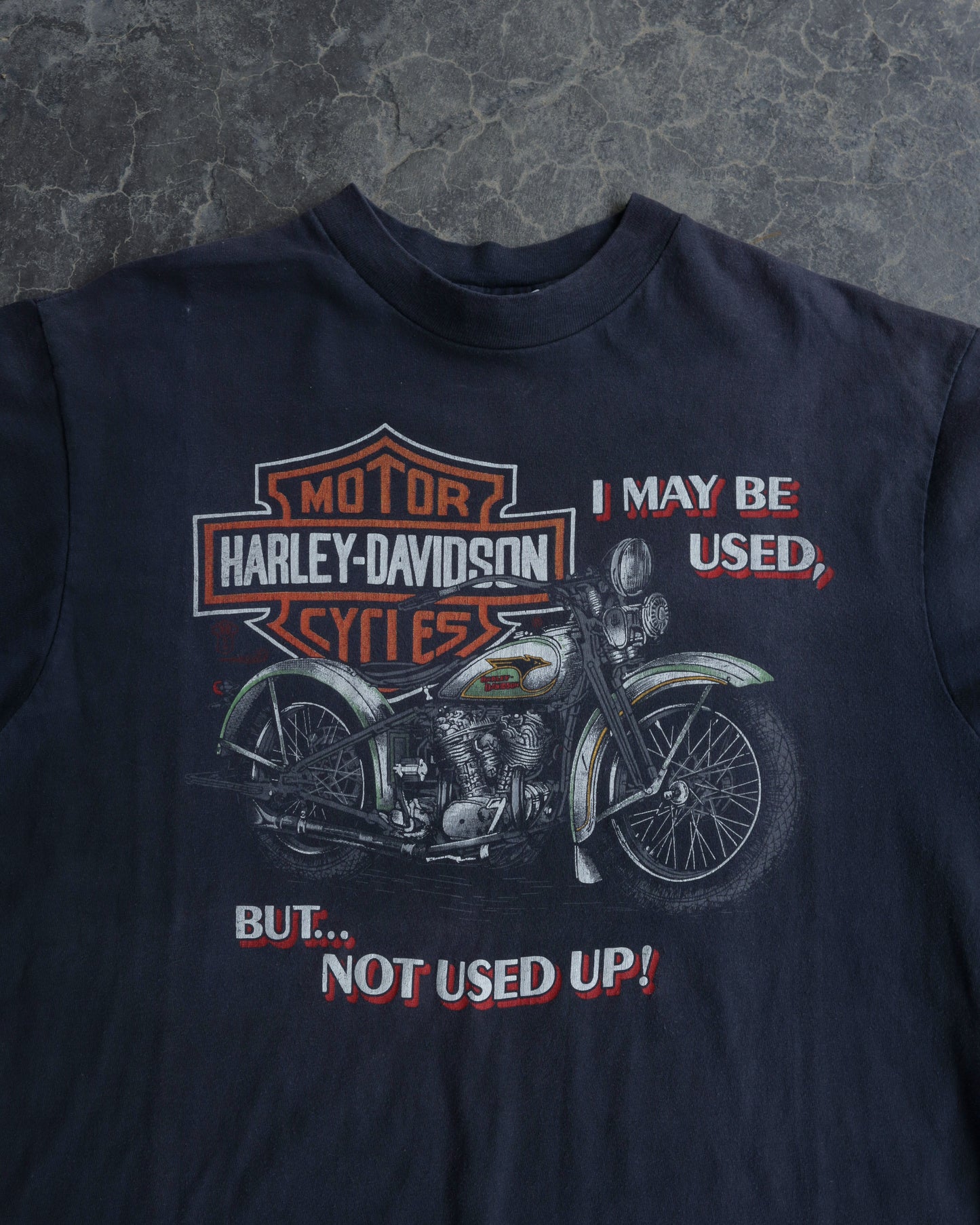 90s Harley Davidson I May Be Used Palm Springs Tee - L