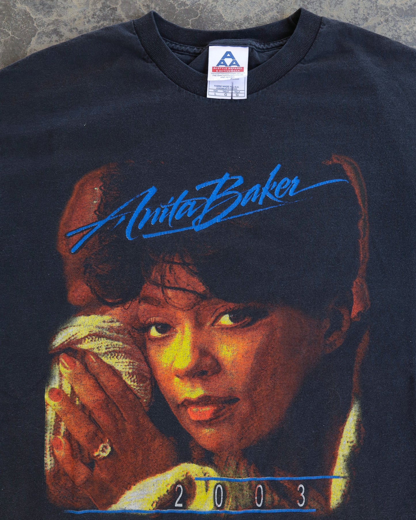 00s Anita Baker 2003 Tour Tee - L