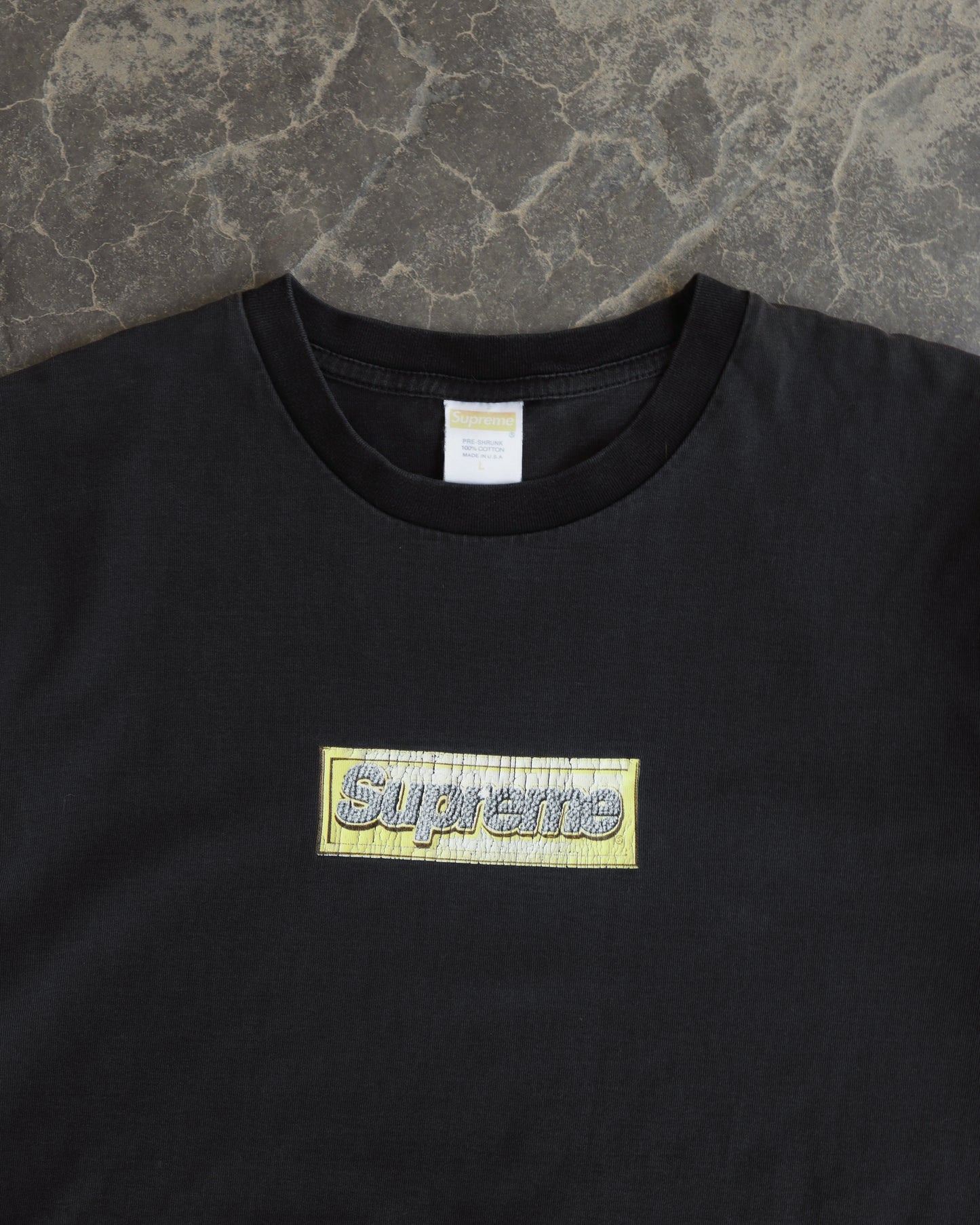 Modern Supreme Bling Box Logo Tee - L