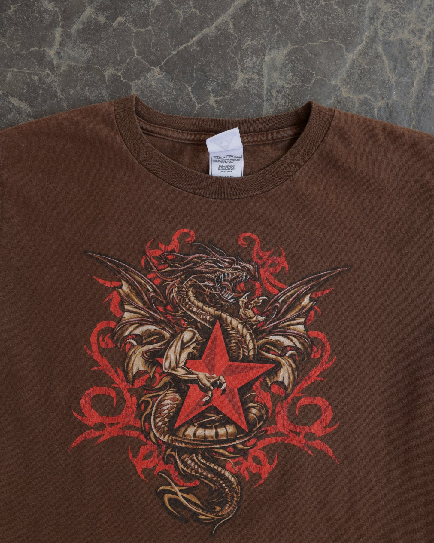 00s Red Star Dragon Tee - Women’s S