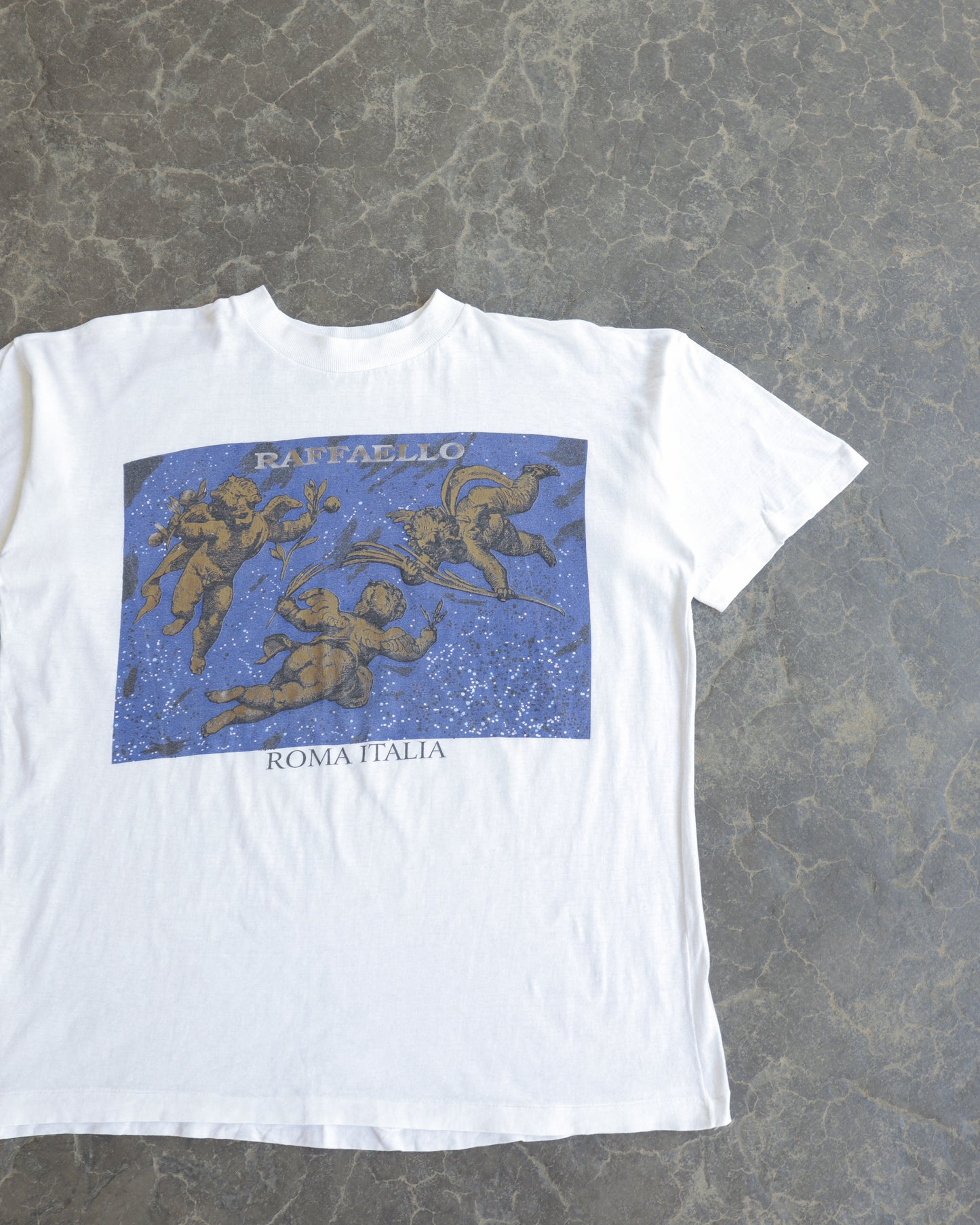 80s Raffello Roma Italia Tee - L