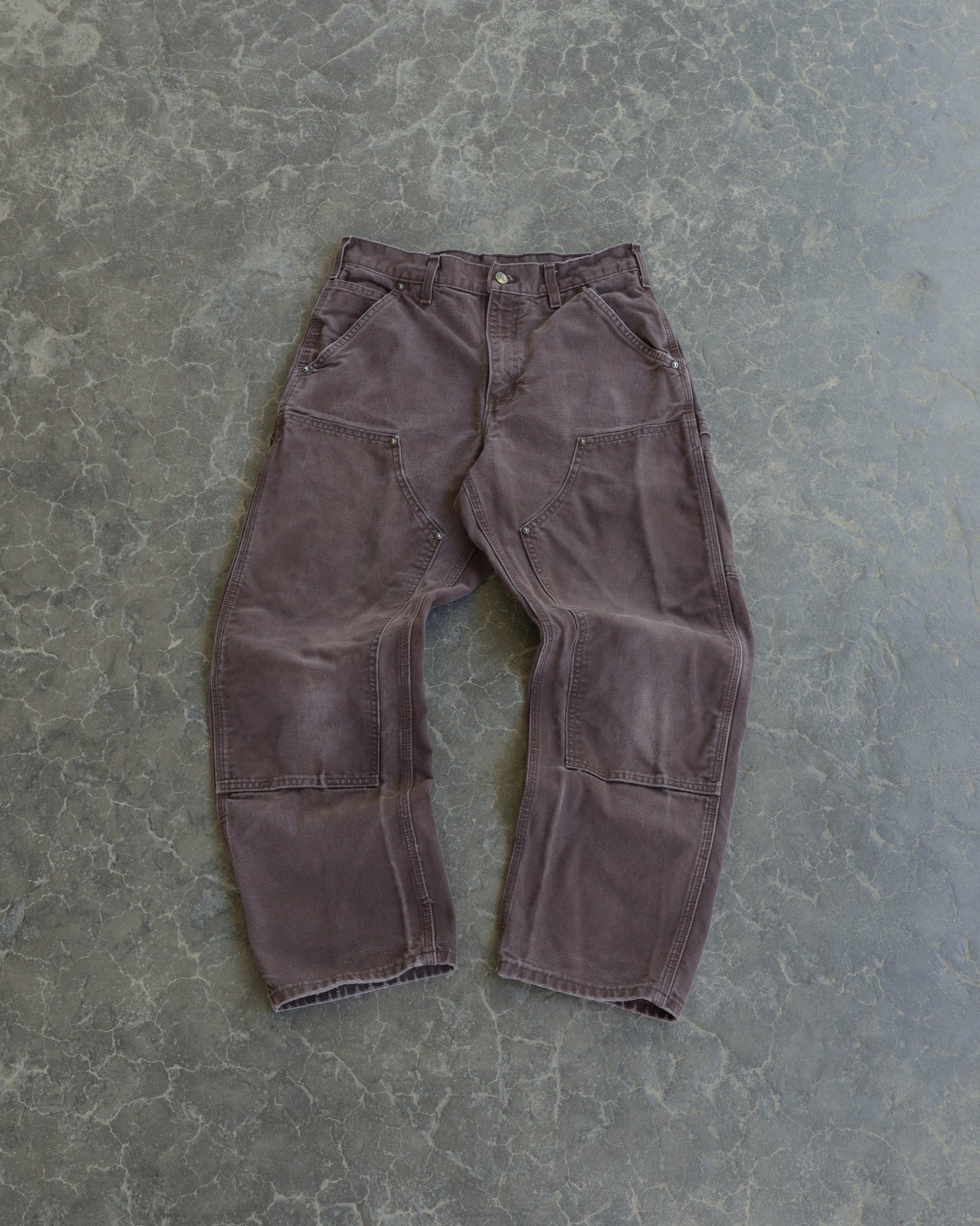 00s Carhartt Double Knee Brown Pants - 31 x 30