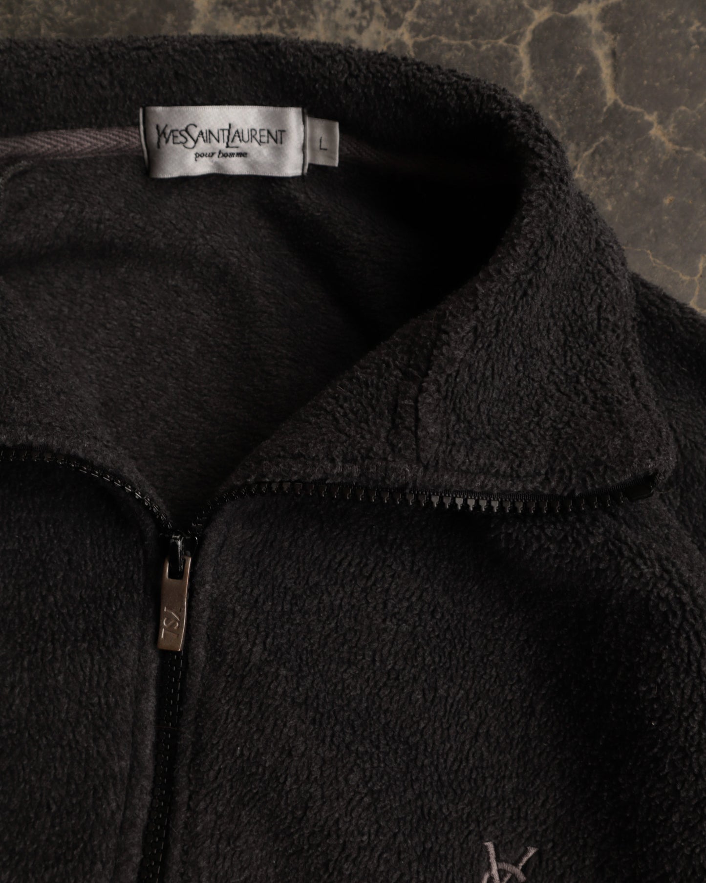 90s YSL Gray Fleece Sweatshirt - L