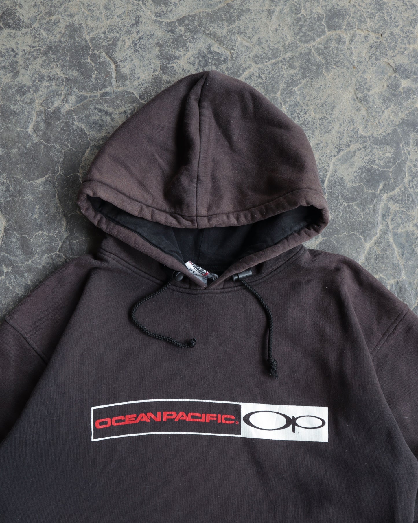 90s Ocean Pacific Hoodie Sweatshirt - L