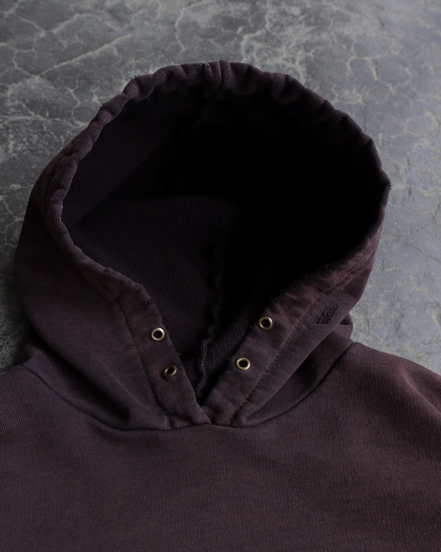 90s Faded Carhartt Painter Brown Hoodie - XL