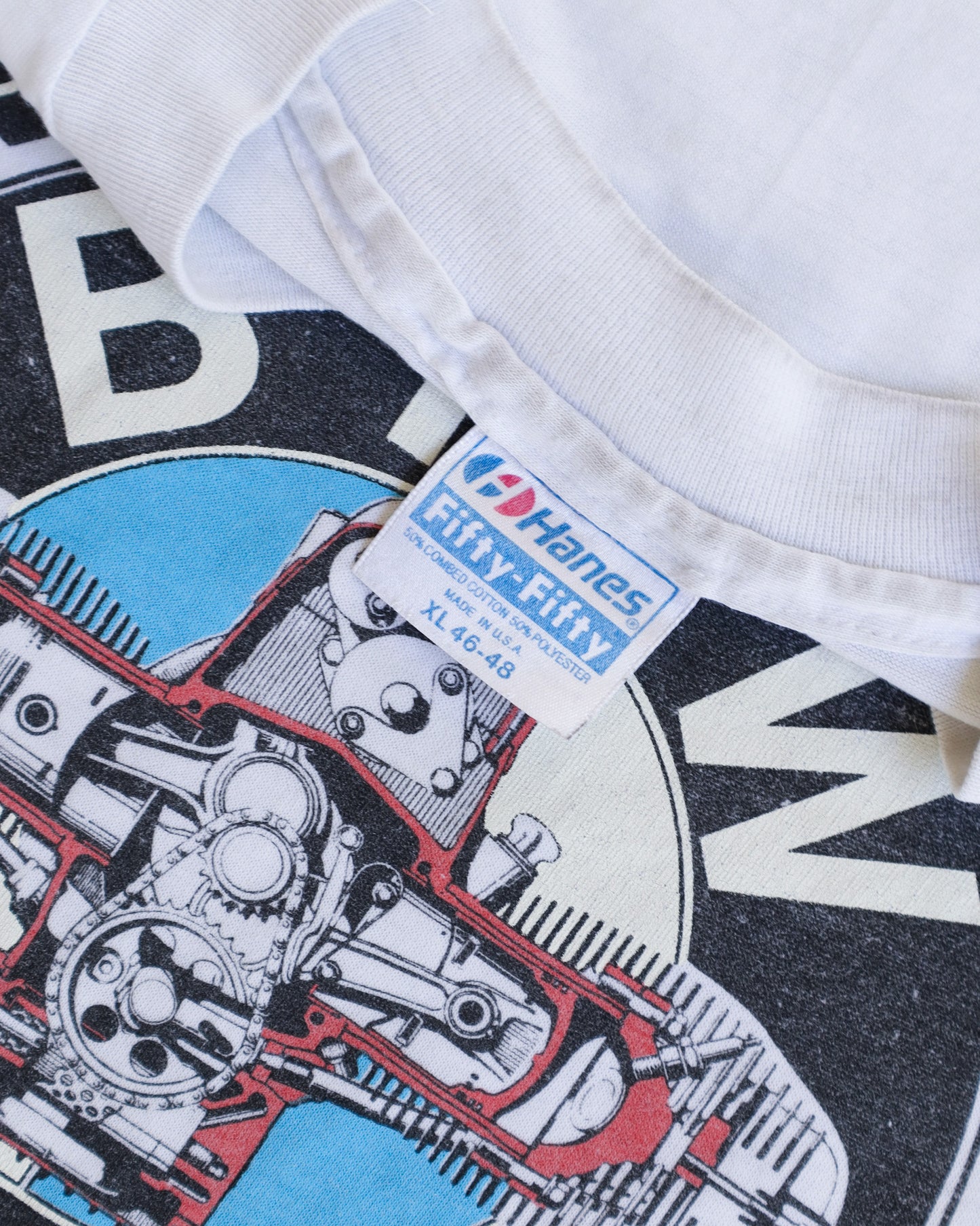 80s BMW Das Beste White T-shirt - XL