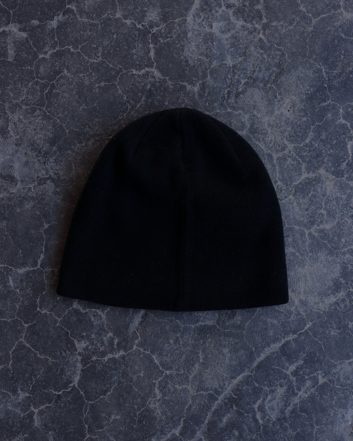00s Oakley Spellout Black Beanie - OS
