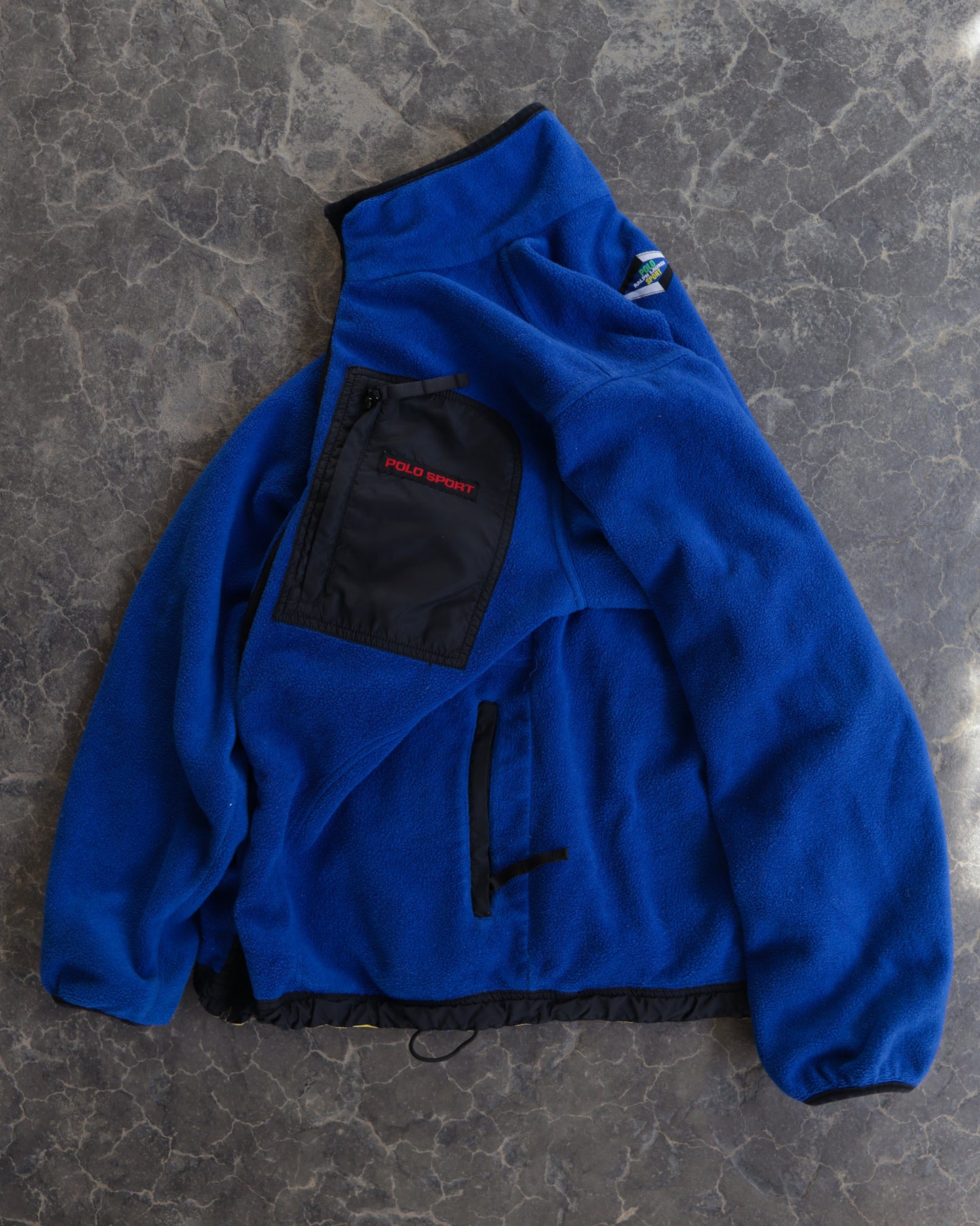 90s Polo Sport Reversible Fleece Jacket - M