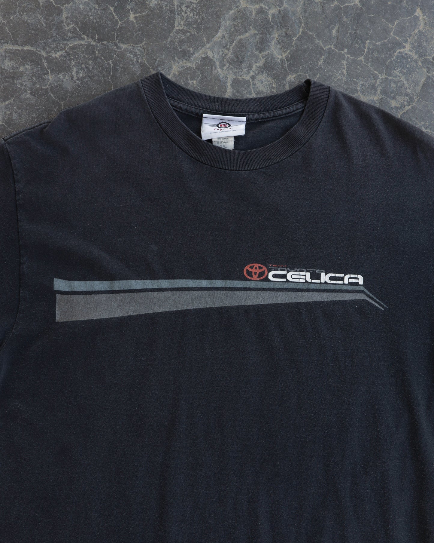 00s Toyota Celica Faded Black Tee - L