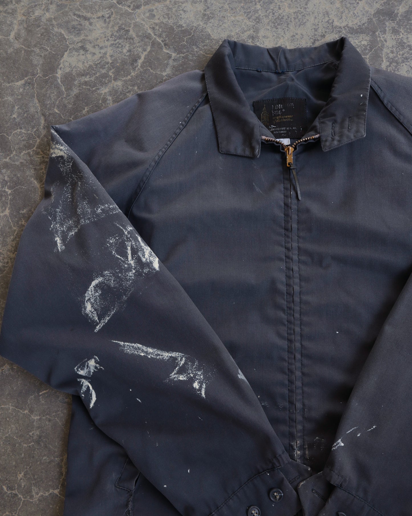70s London Fog Faded Distressed Jacket - L