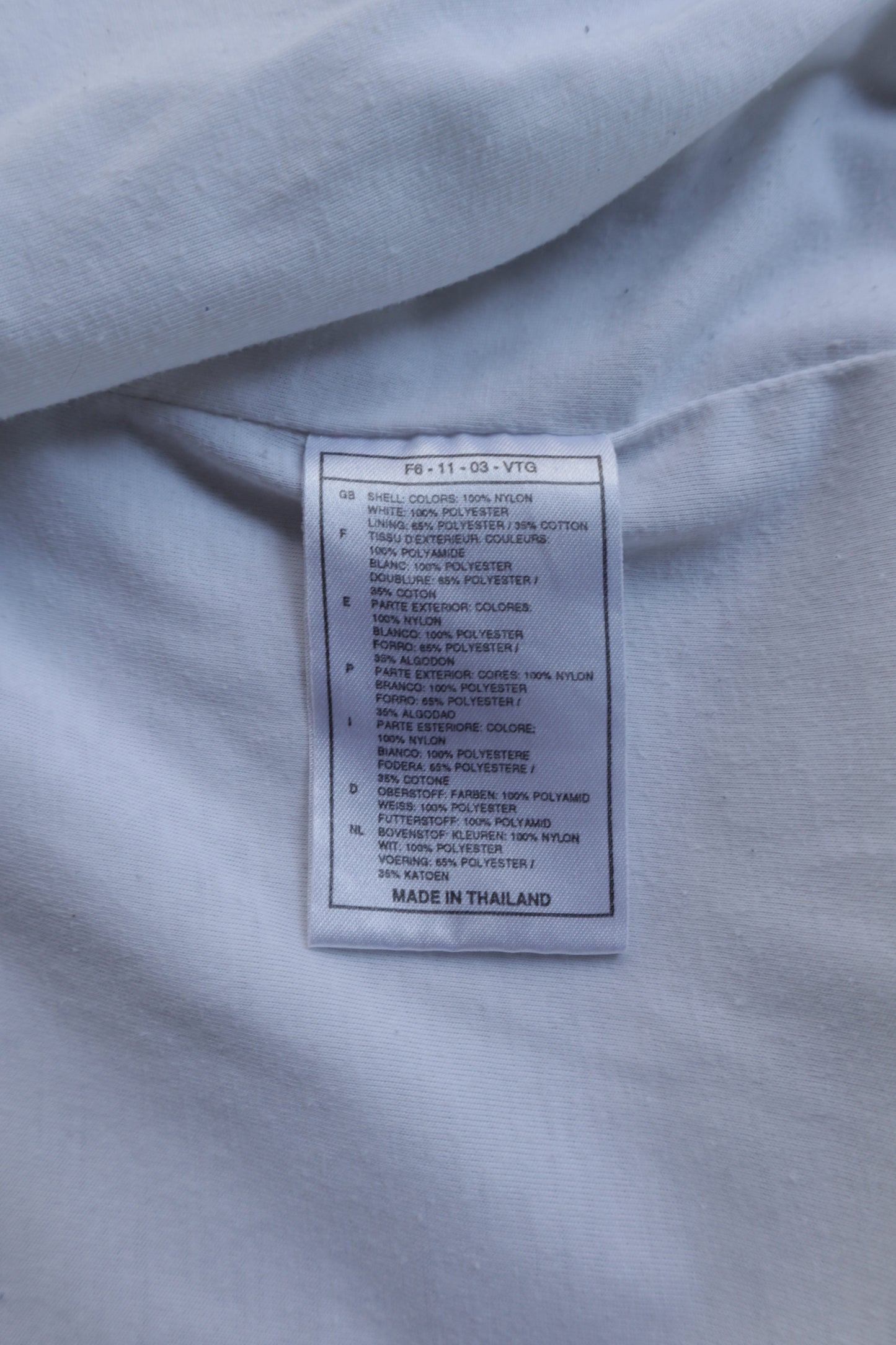 90s Nike Court White Full Zip Vest - L
