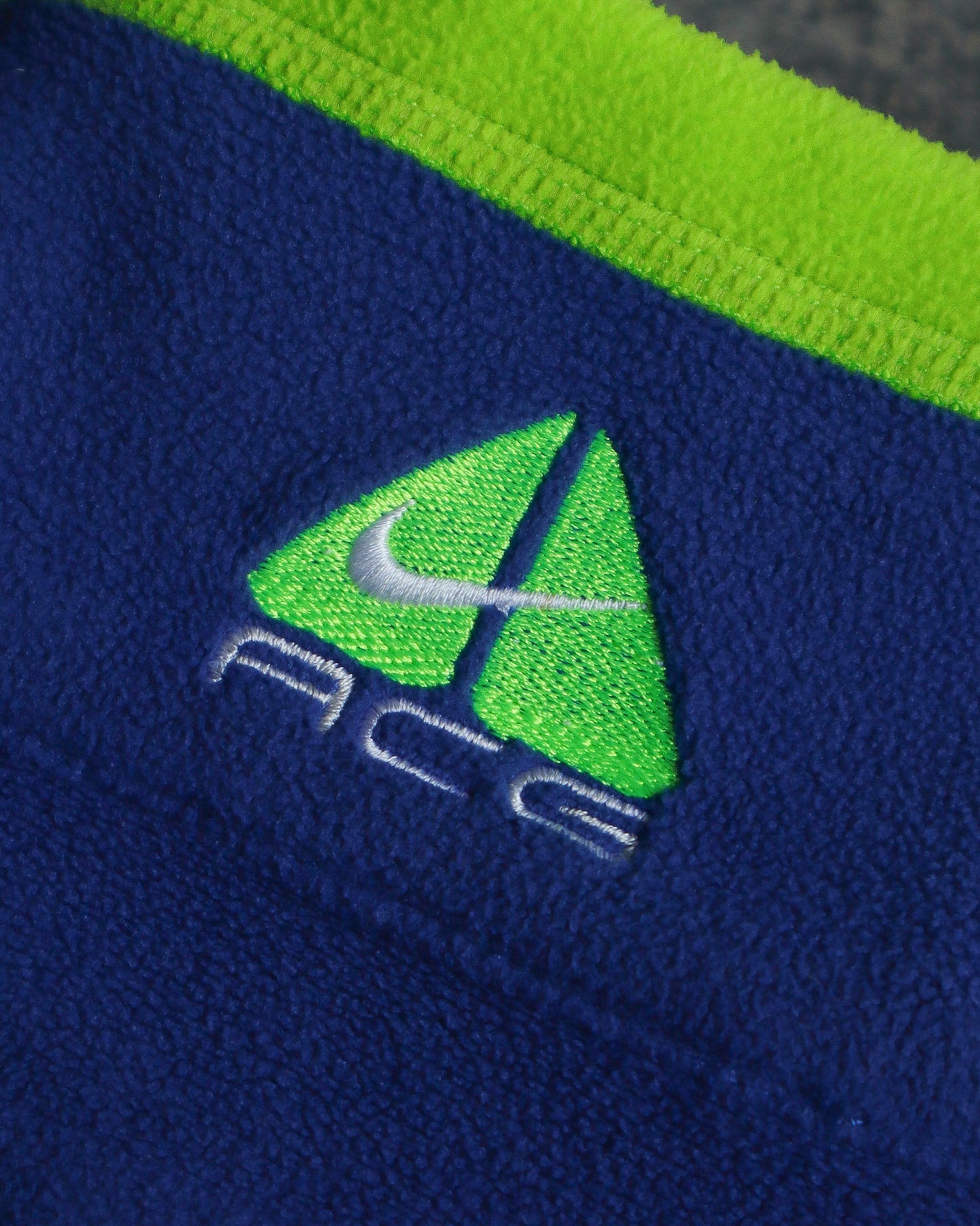 90s Nike ACG Dark Blue Fleece Vest - L