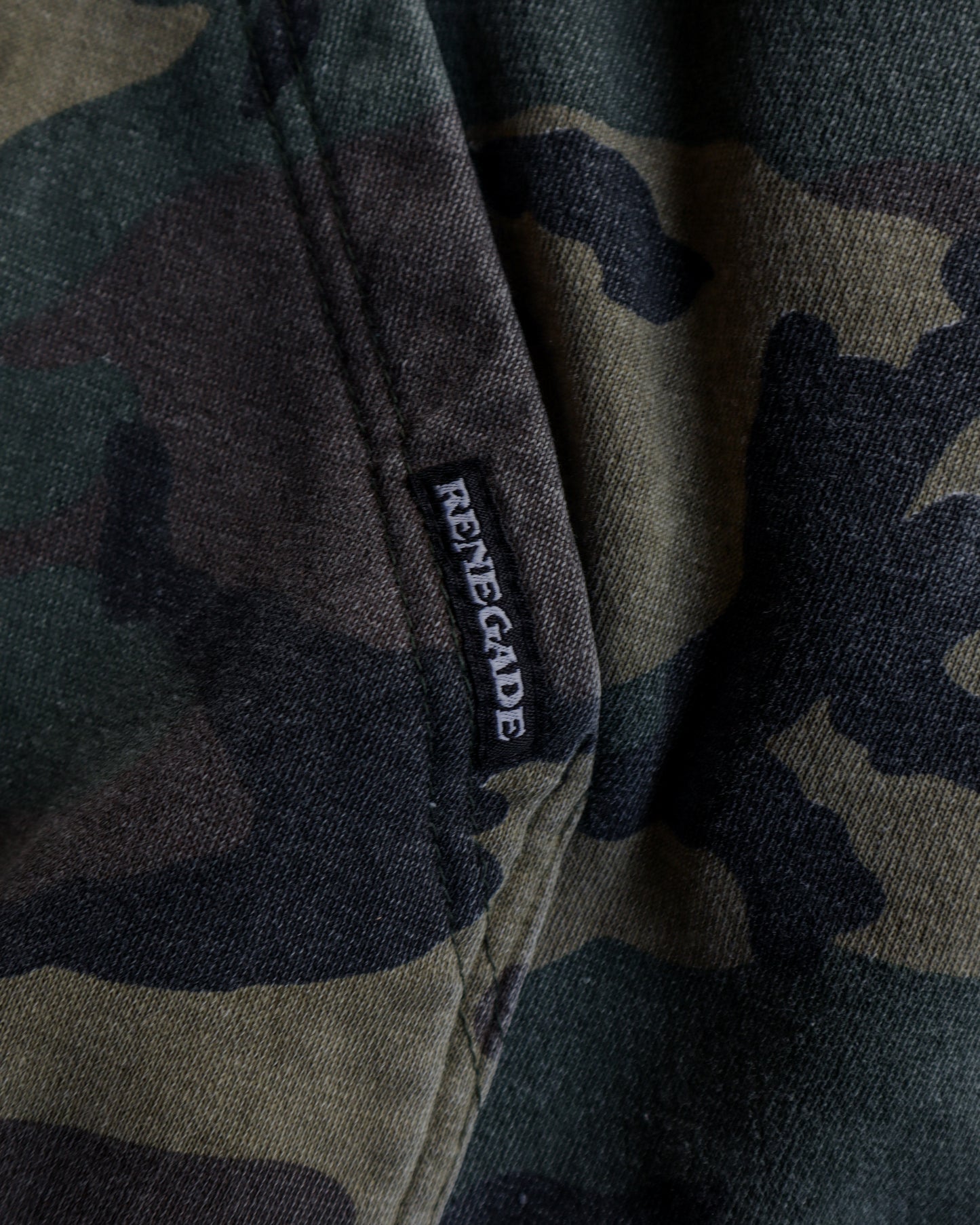 90s Renegade Camo Boxy Hoodie - XXL