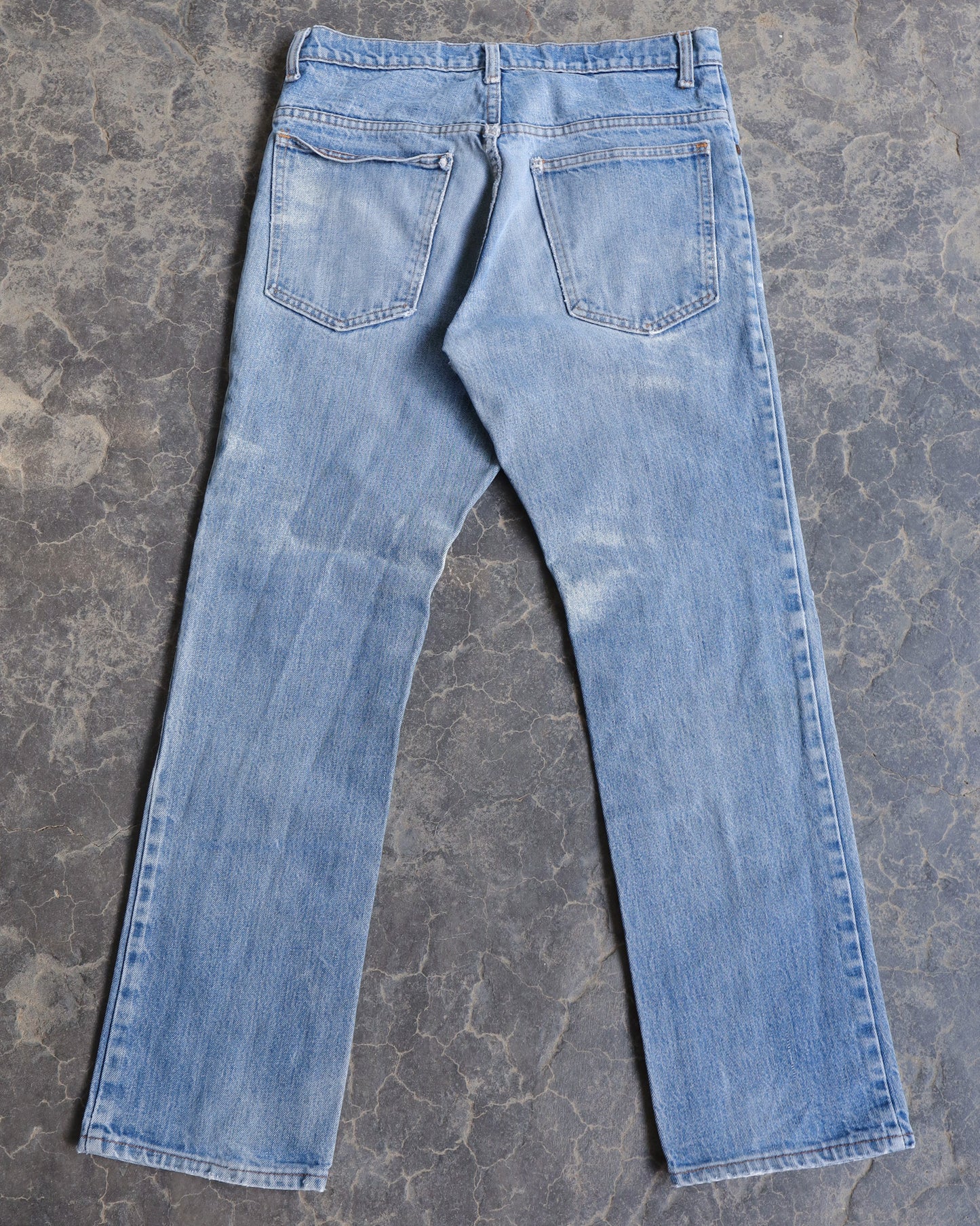 70s Light Wash Denim Pants - 34 x 29