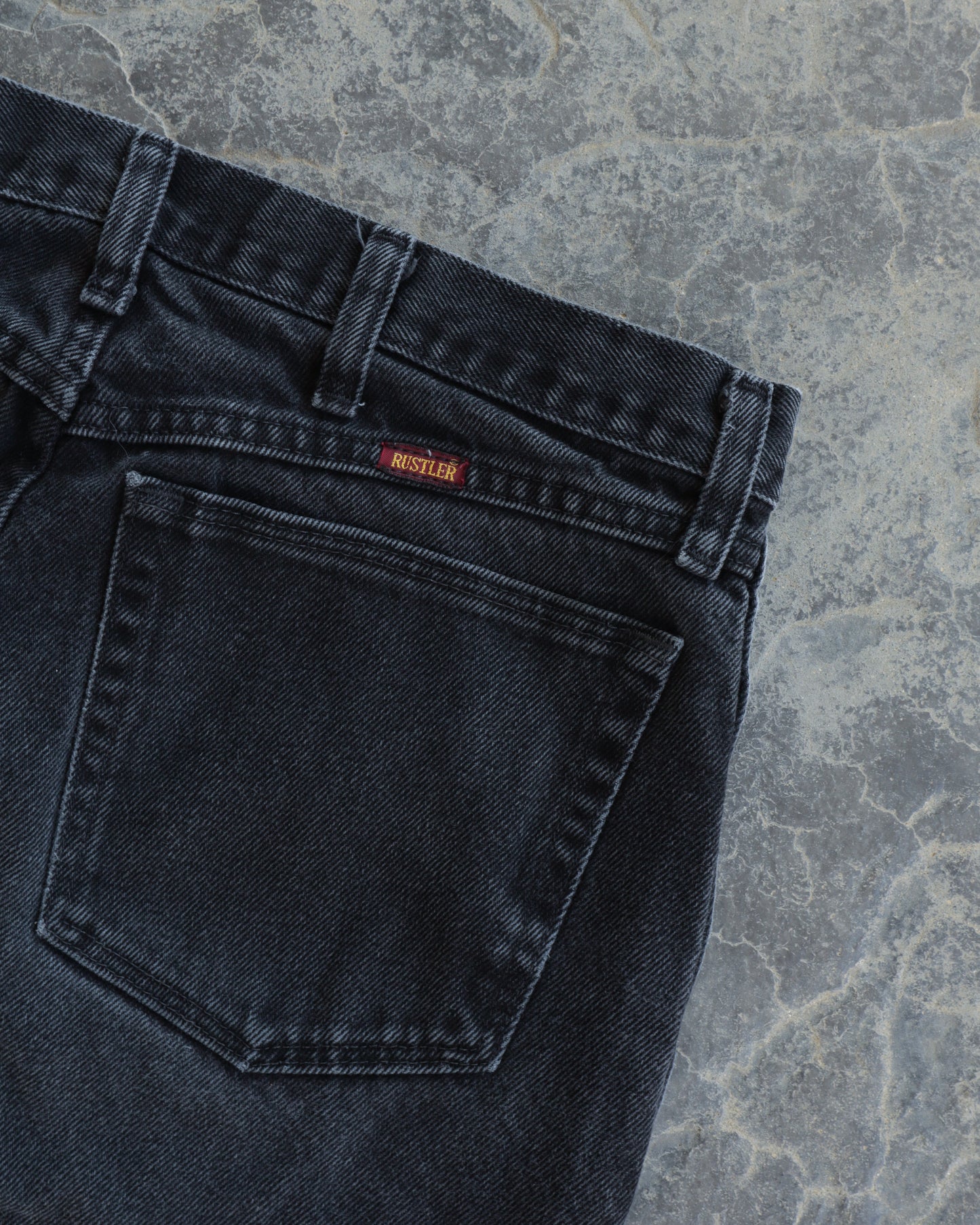 00s Rustler Faded Denim Jeans - 32 x 30