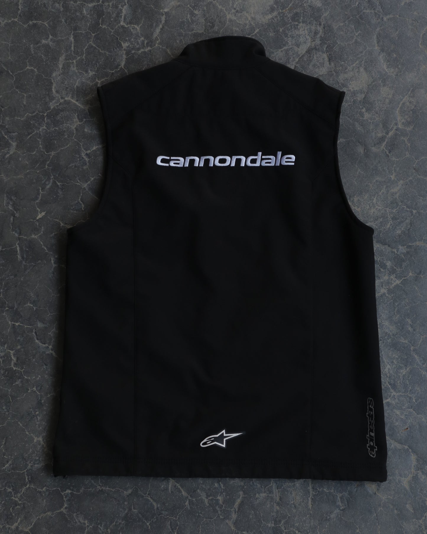 Modern Alpinetars Canondale Black Full Zip Vest - L
