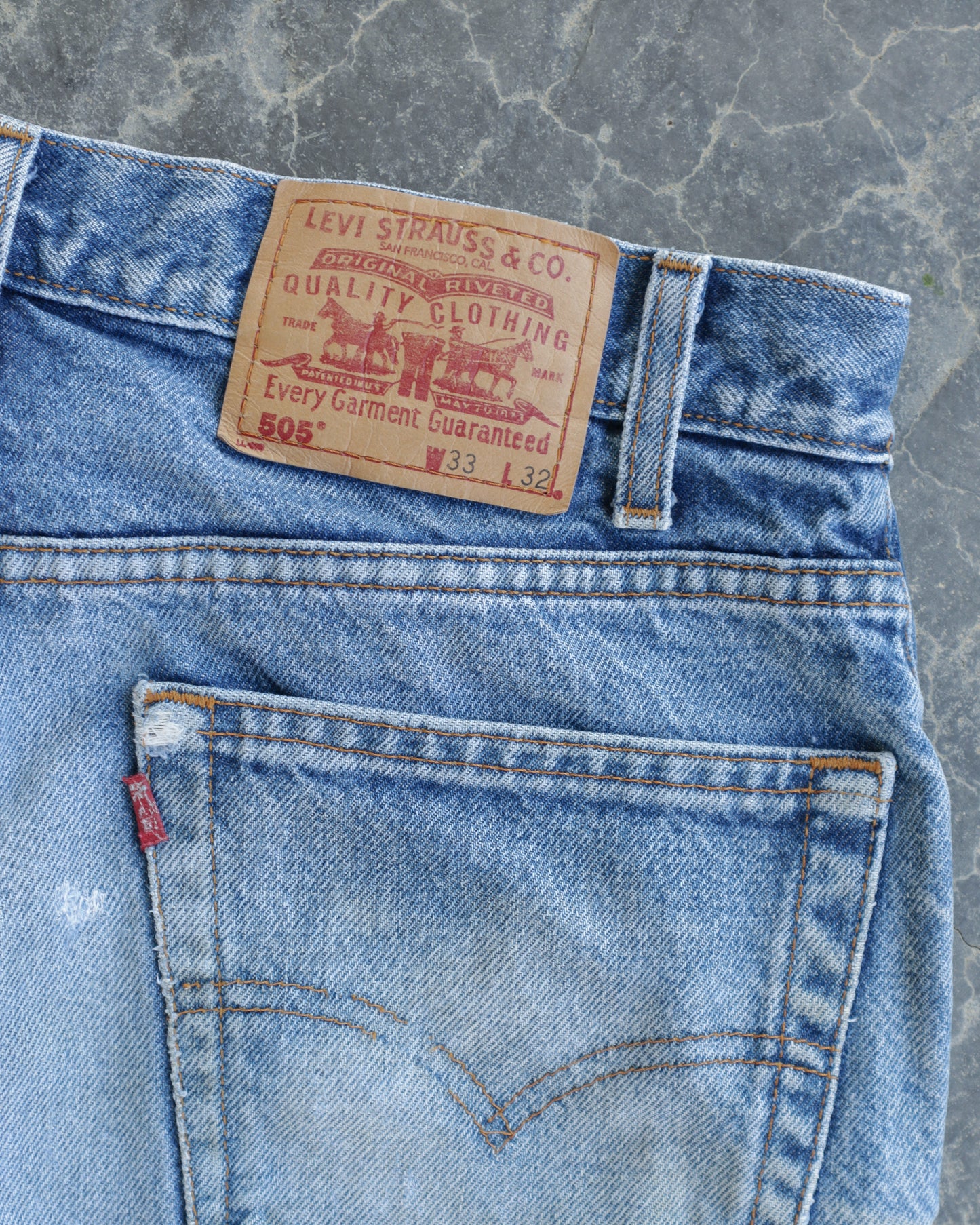 90s Levi’s Light Wash Denim Jeans - 33 x 32