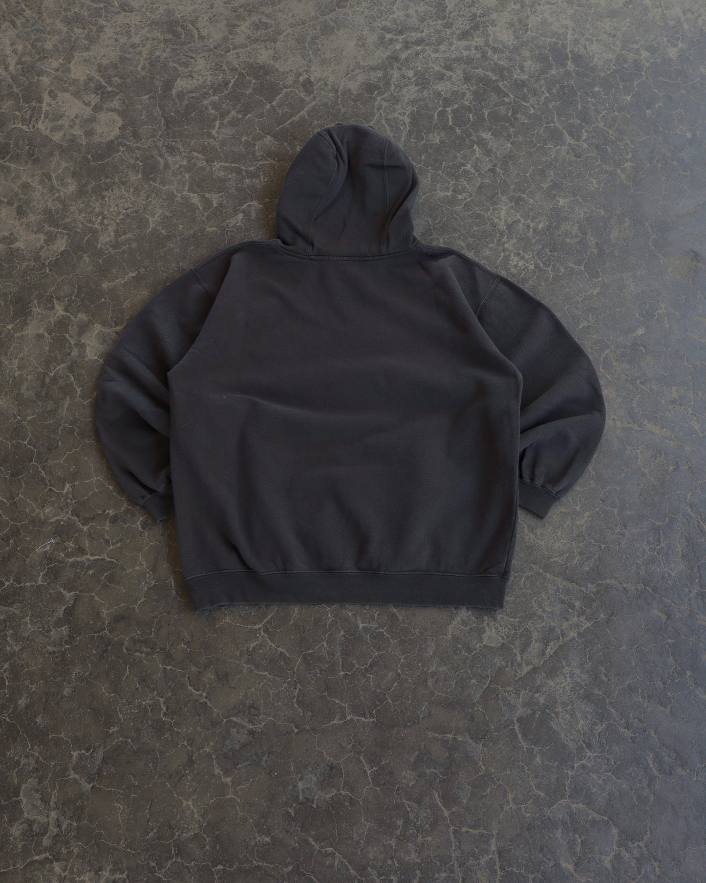00s Sideout Faded Black Boxy Hoodie - M/L