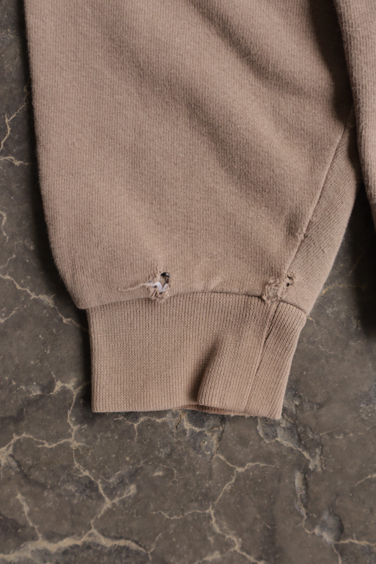 90s Nike Beige Long Sleeve Shirt - S/M