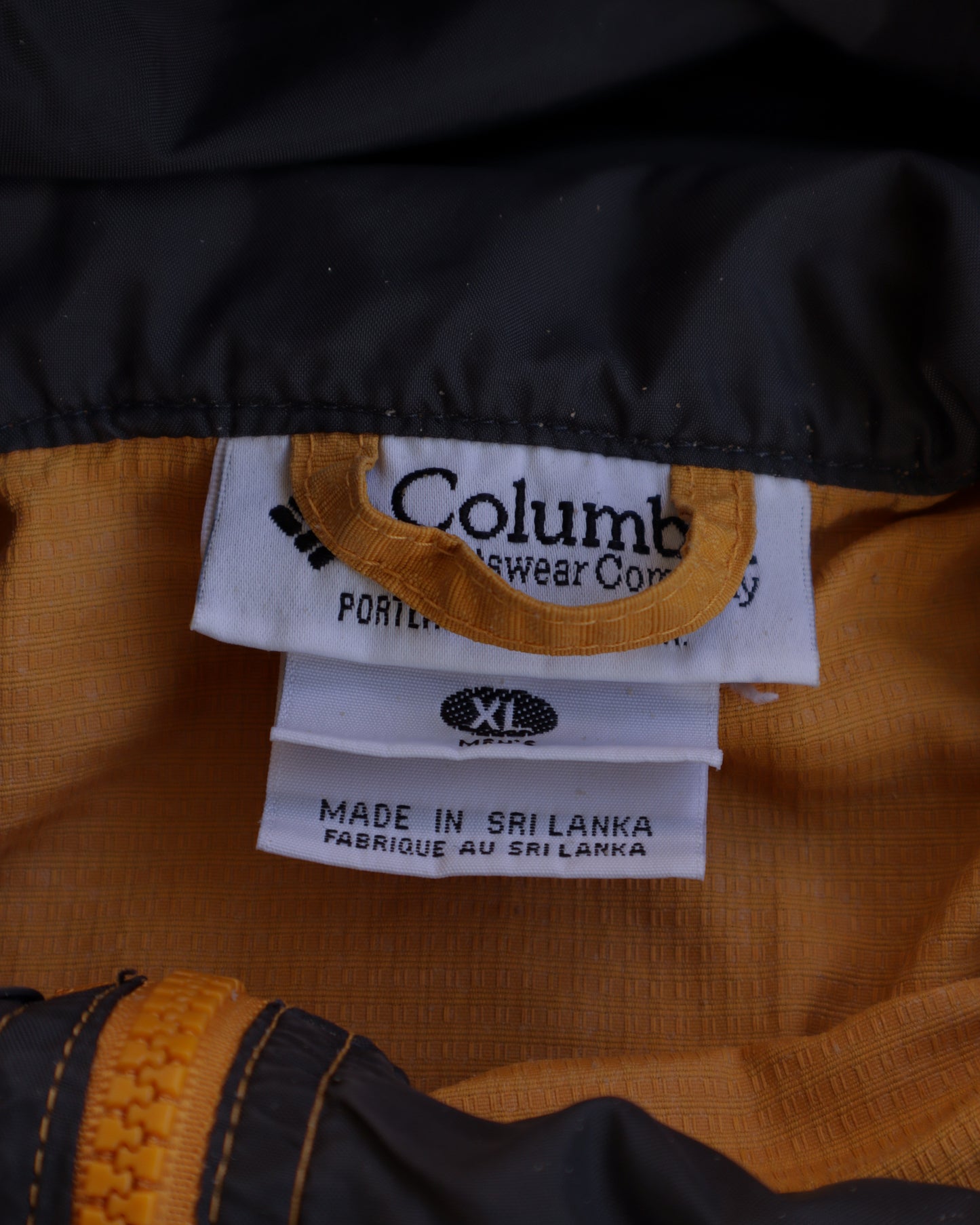 90s Columbia Packable Yellow Jacket - XL