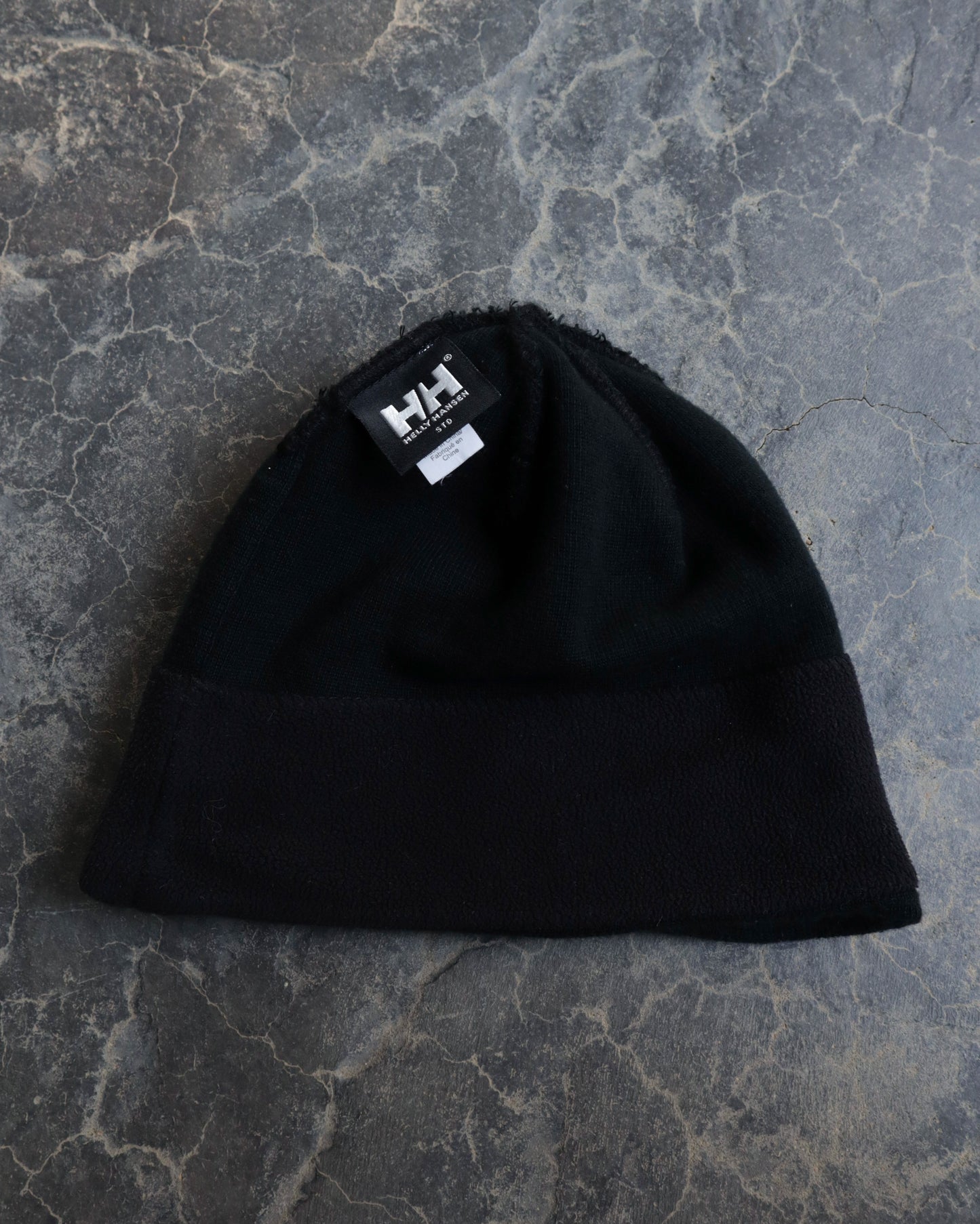00s Helly Hansen Black Beanie - OS