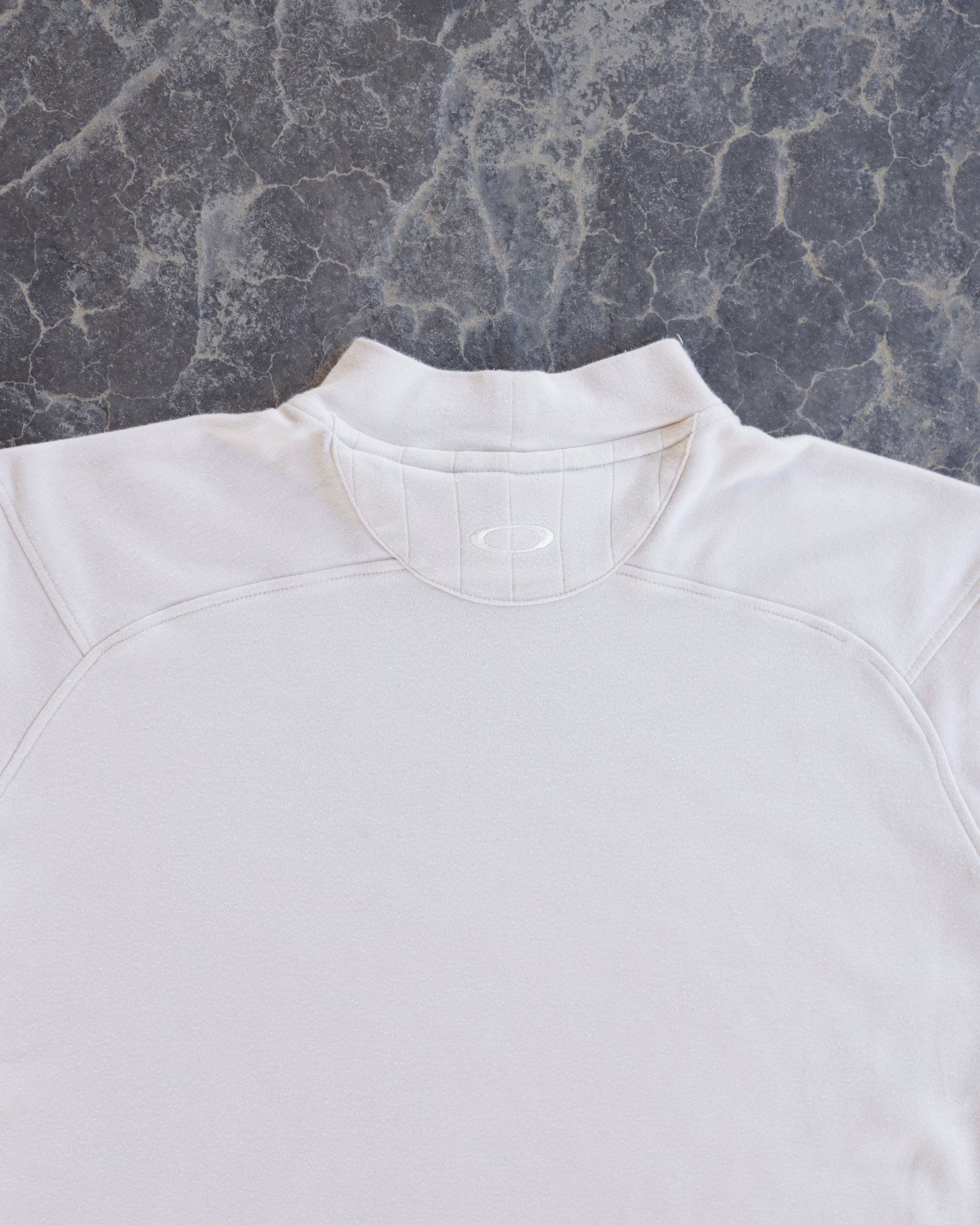 90s Oakley Cream Mock Neck - M