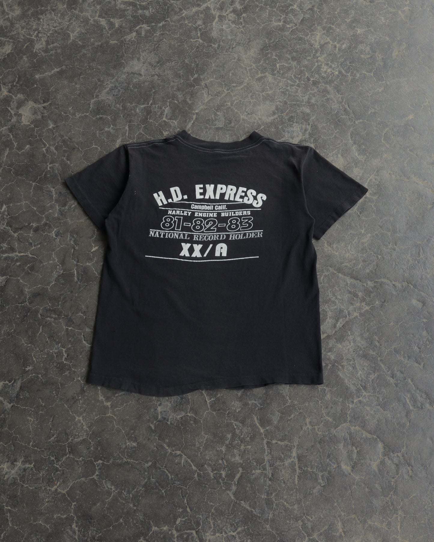 80s Harley Davidson H.D. Express Tee - M