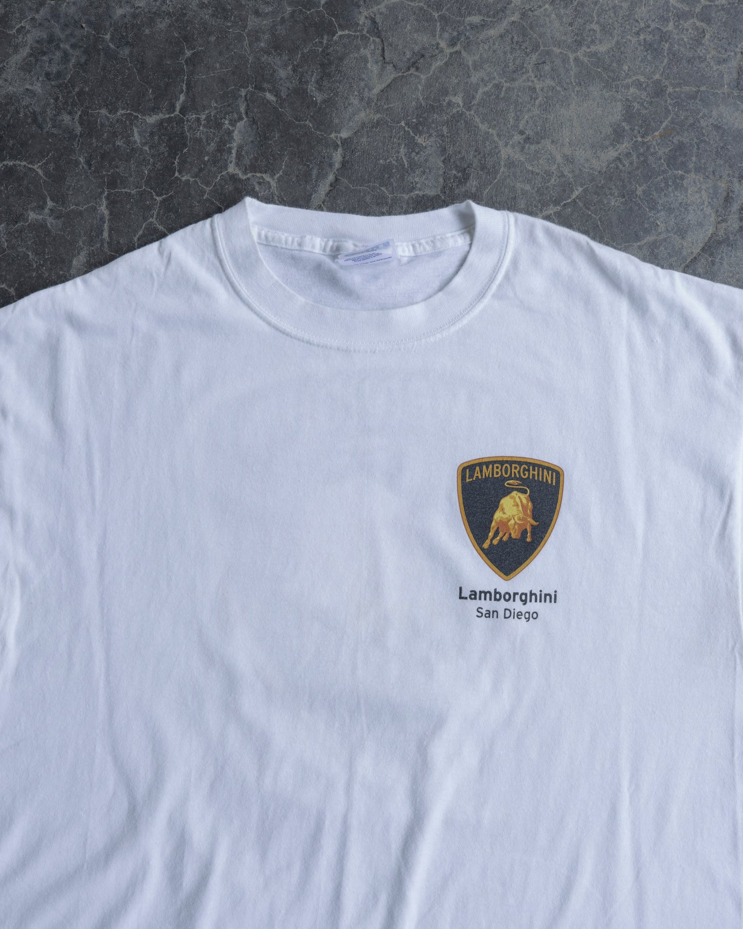 00s Lamorghini San Diego White T-shirt - L