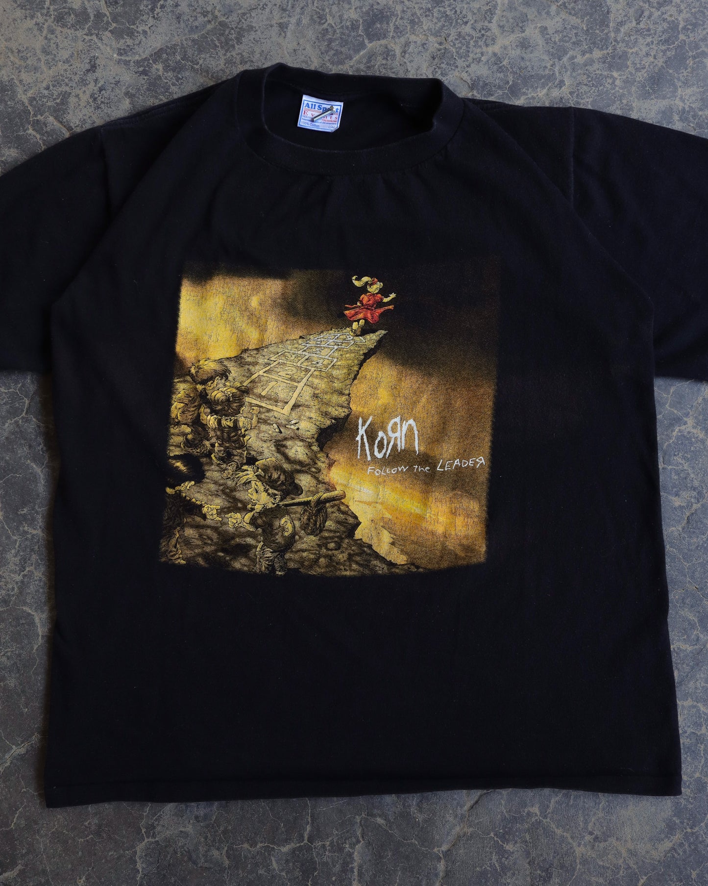 90s Korn Follow the Leader Tee - L