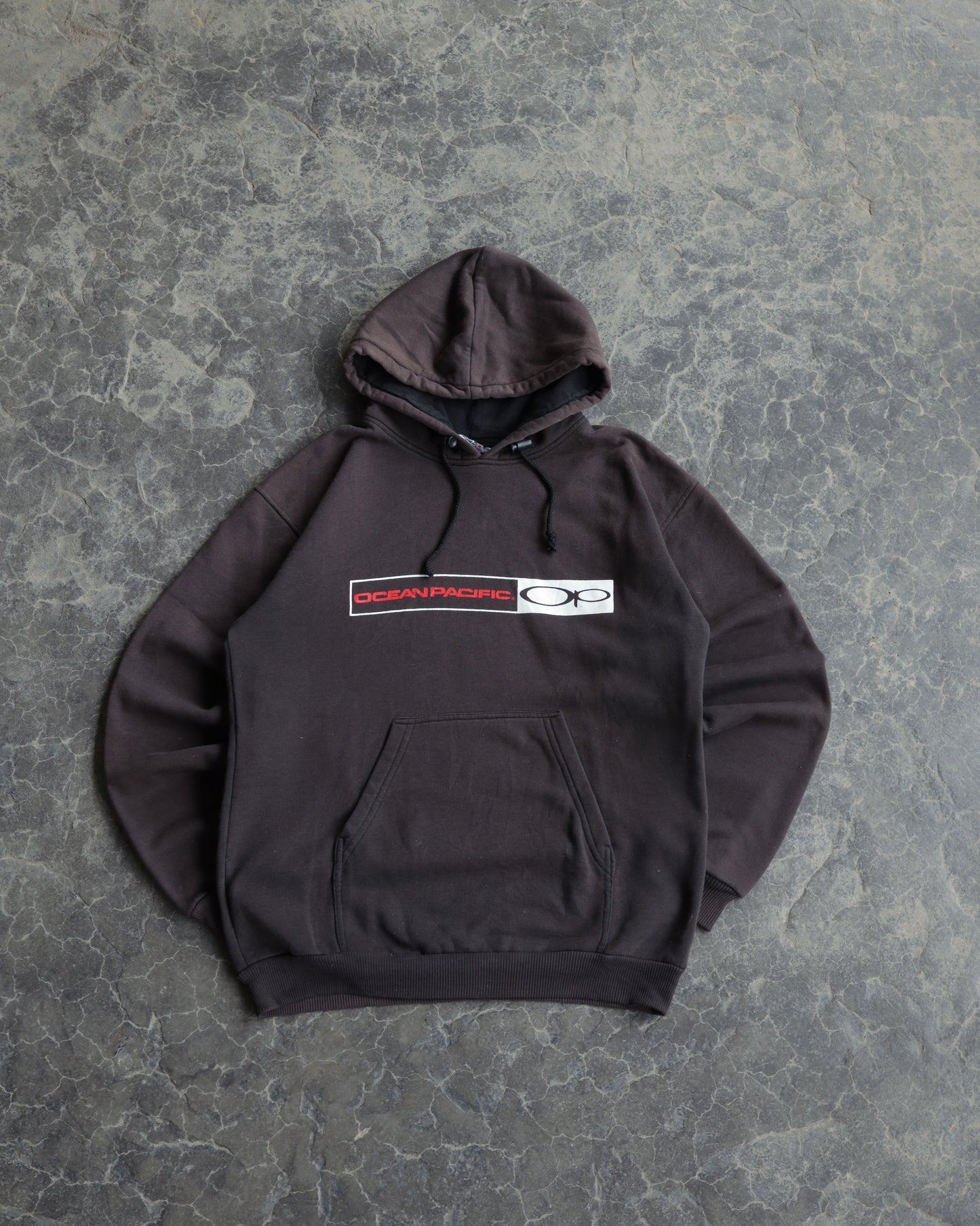 90s Ocean Pacific Hoodie Sweatshirt - L