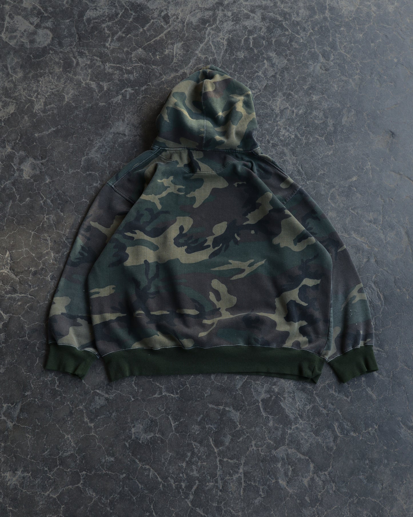 90s Renegade Camo Boxy Hoodie - XXL