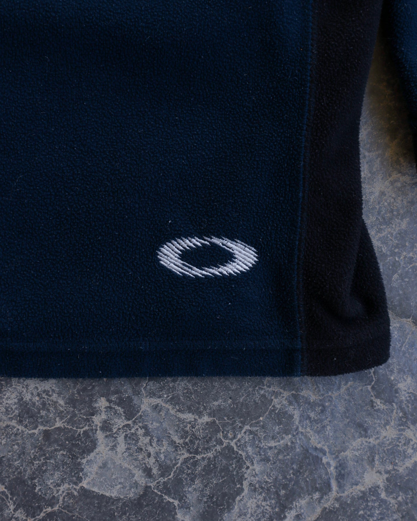 90s Oakley Software Two Tone Fleece Half Zip Sweatshirt - M