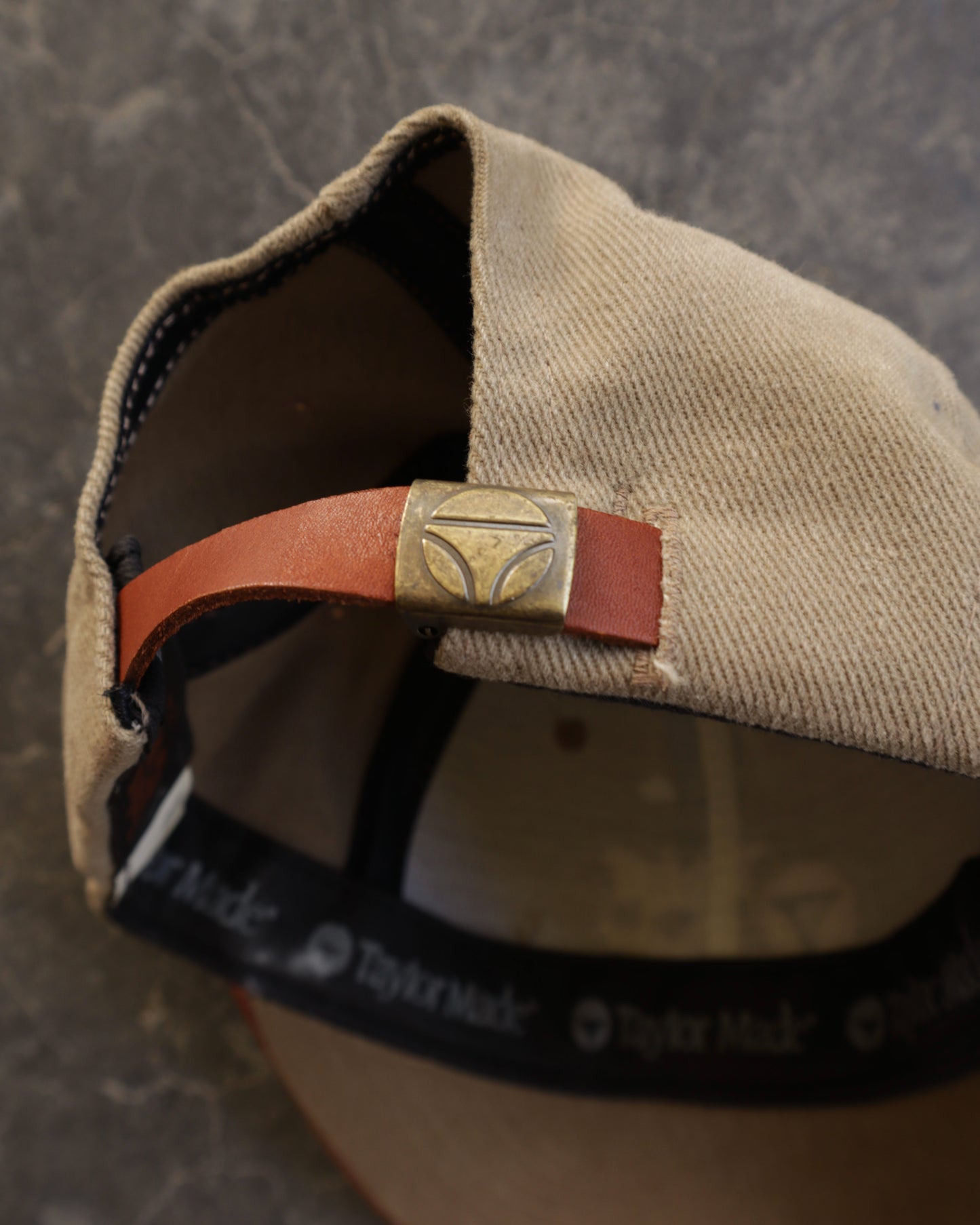00s Taylor Made Two Tone Golf Hat - OS