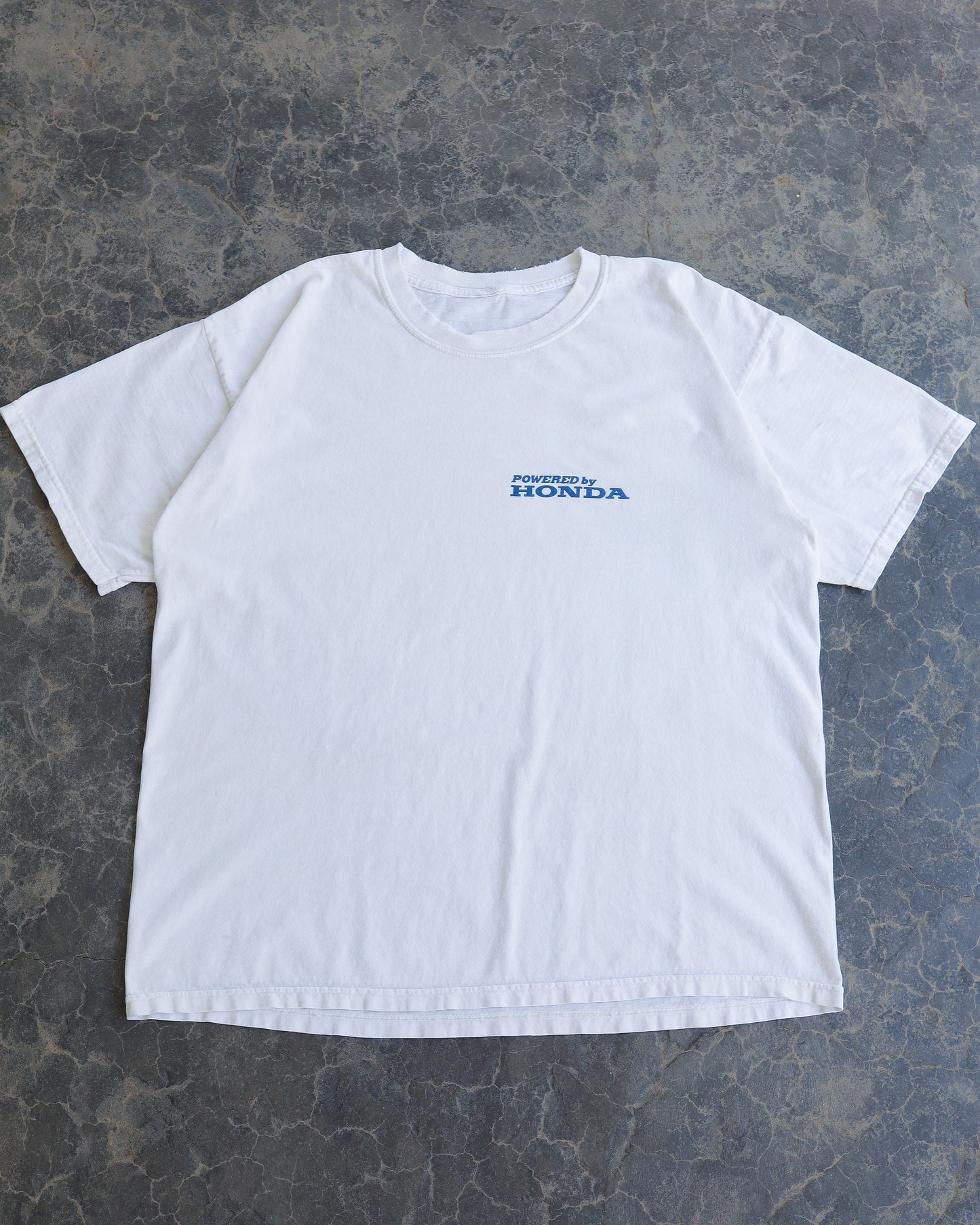 90s Powered by Honda JDM White Tee - L