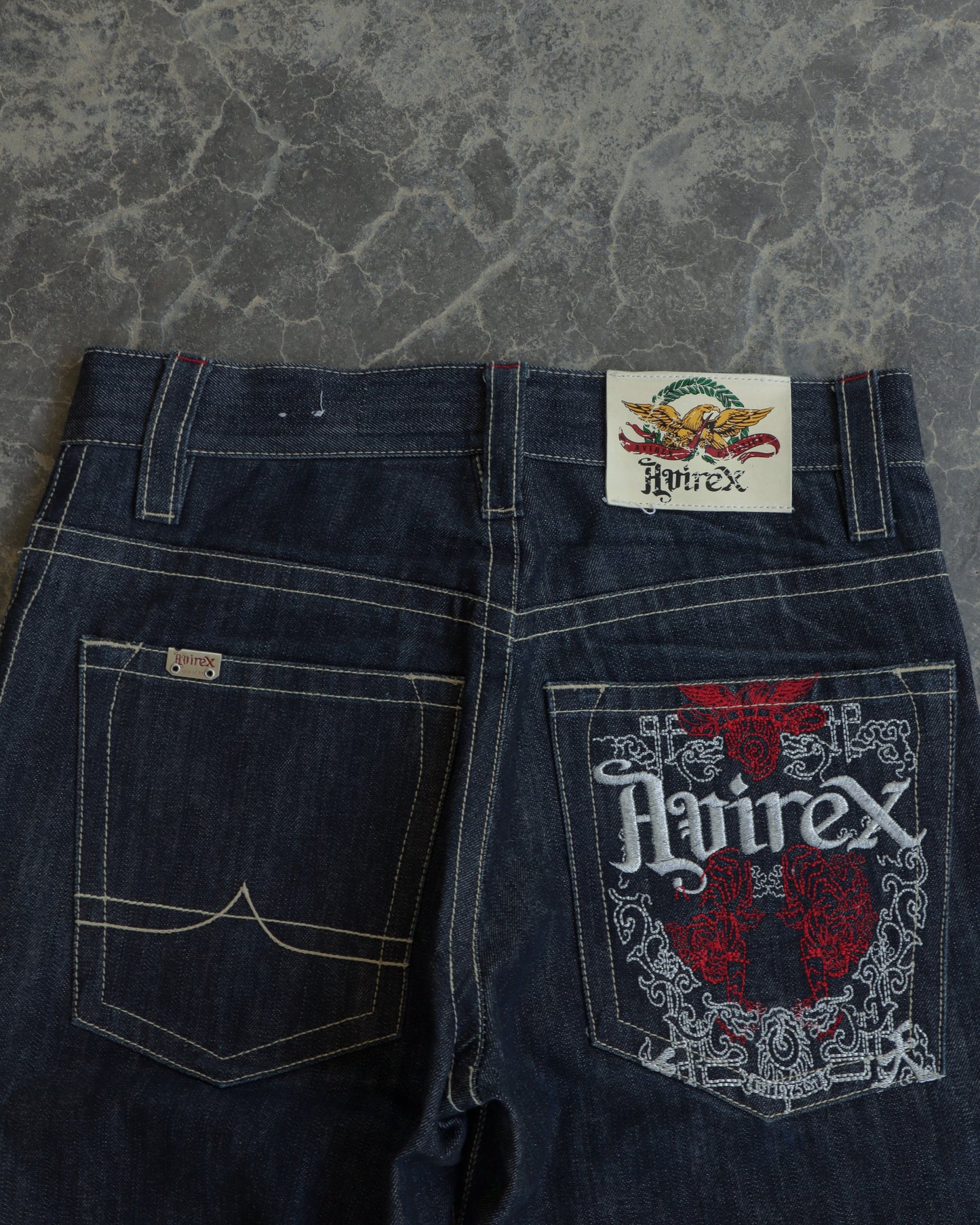 00s Avirex Dark Wash Denim Jeans - 30 x 32