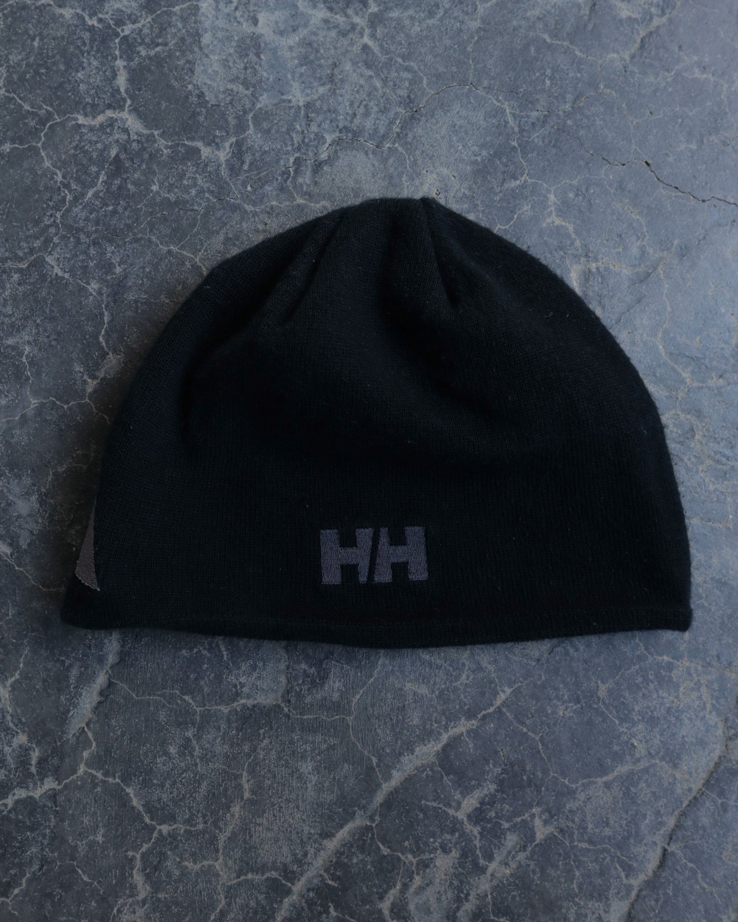 00s Helly Hansen Black Beanie - OS