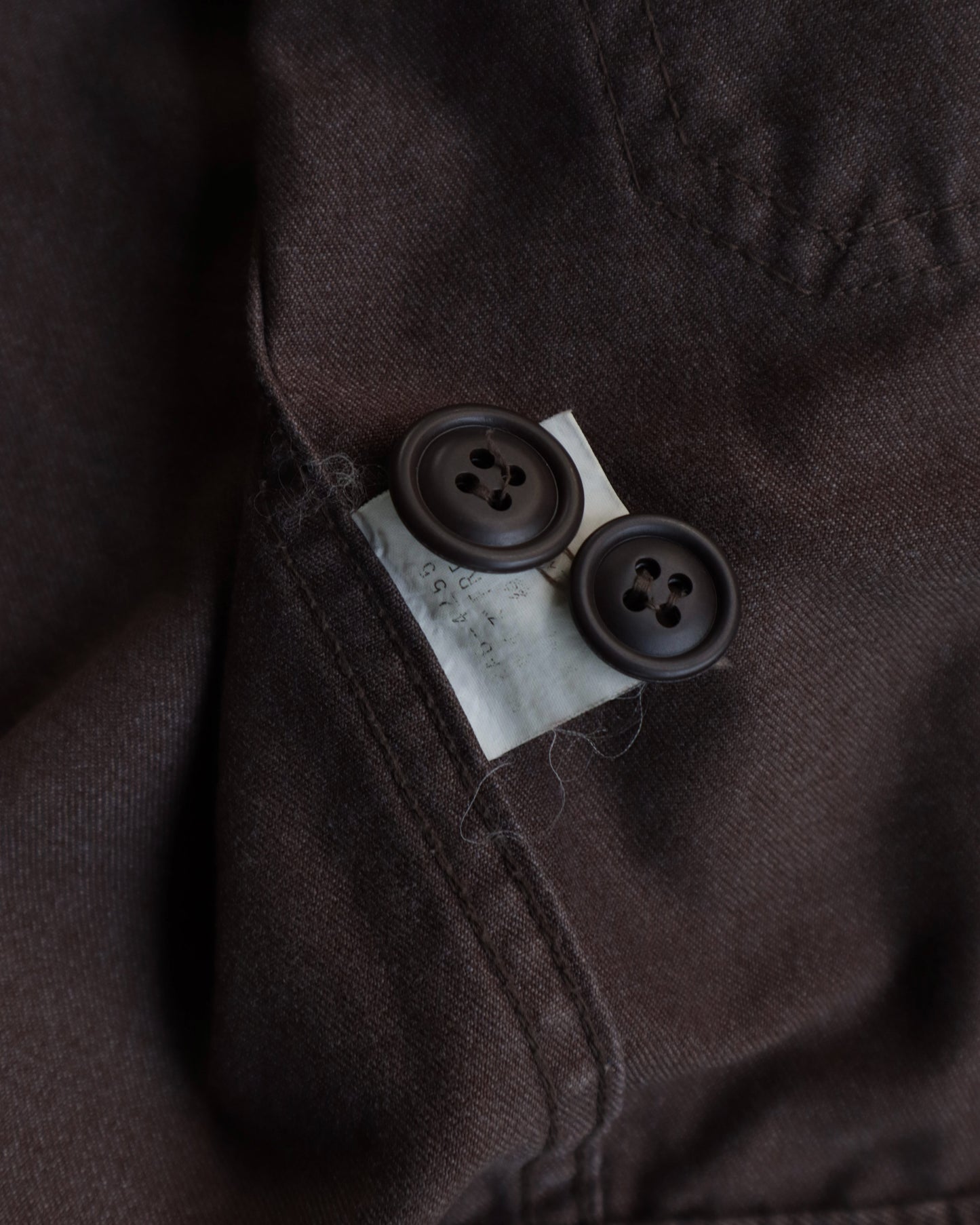 90s Hysteric Glamour Mechanic Brown Jacket - L