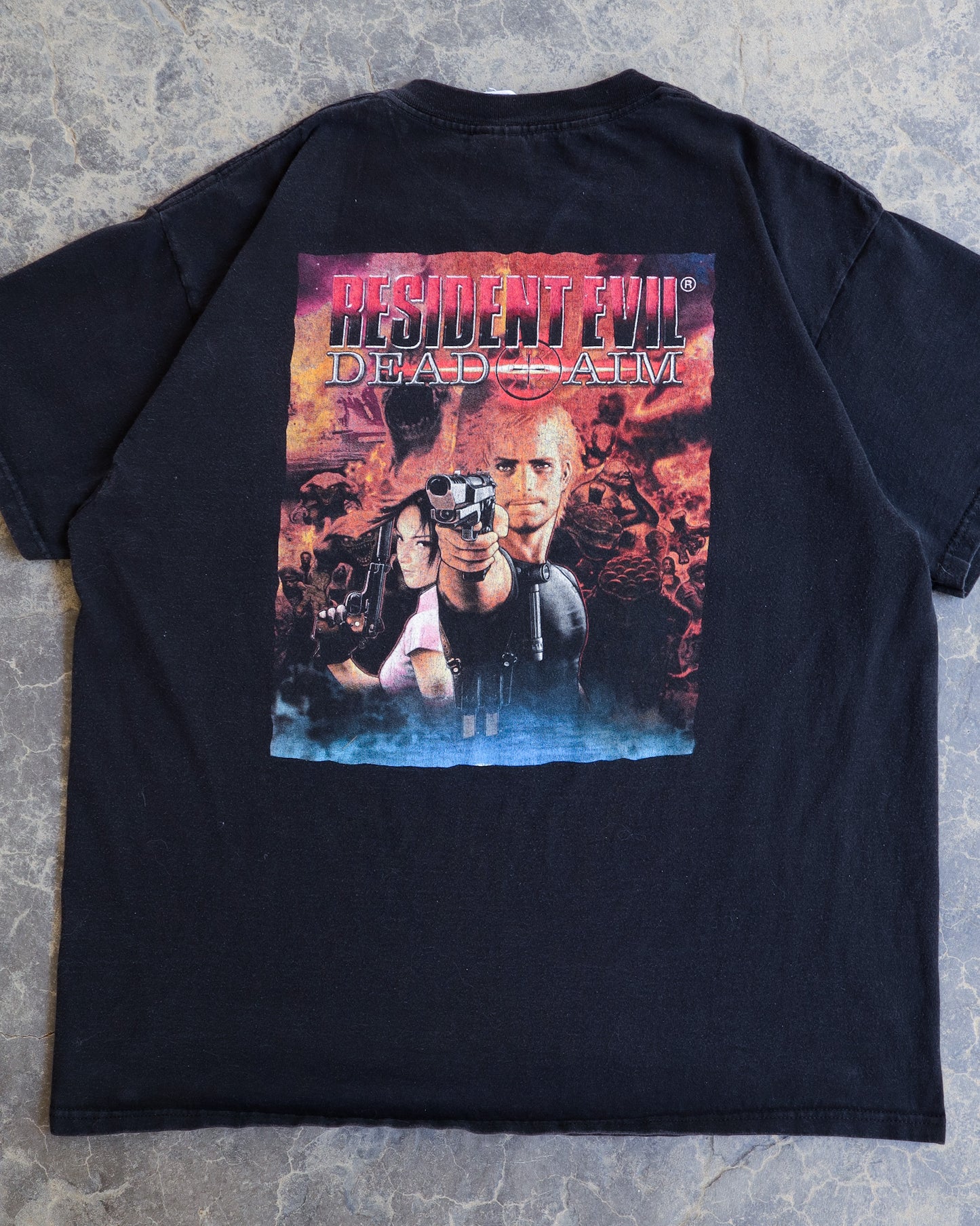 00s Capcom Resident Evil Dead Aim Tee - XL