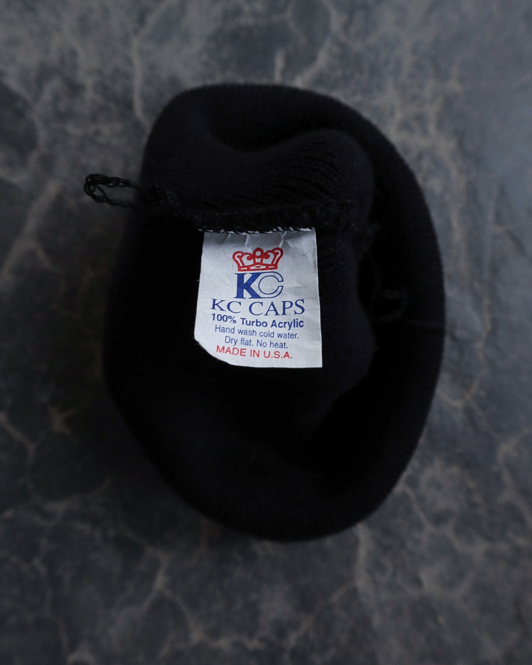 90s Inu Yasha Black Beanie - OS