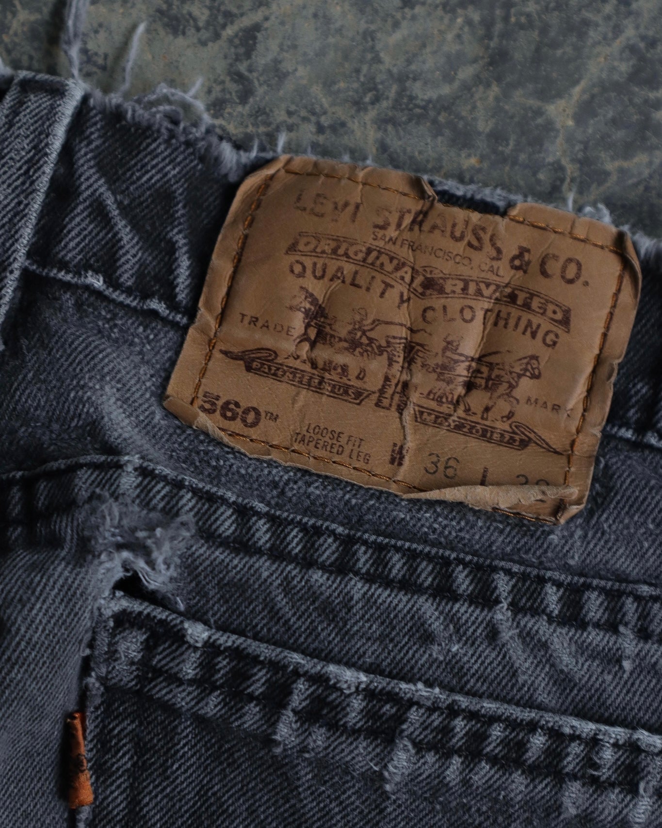 90s Levi’s Faded Black Jeans - 36 x 32