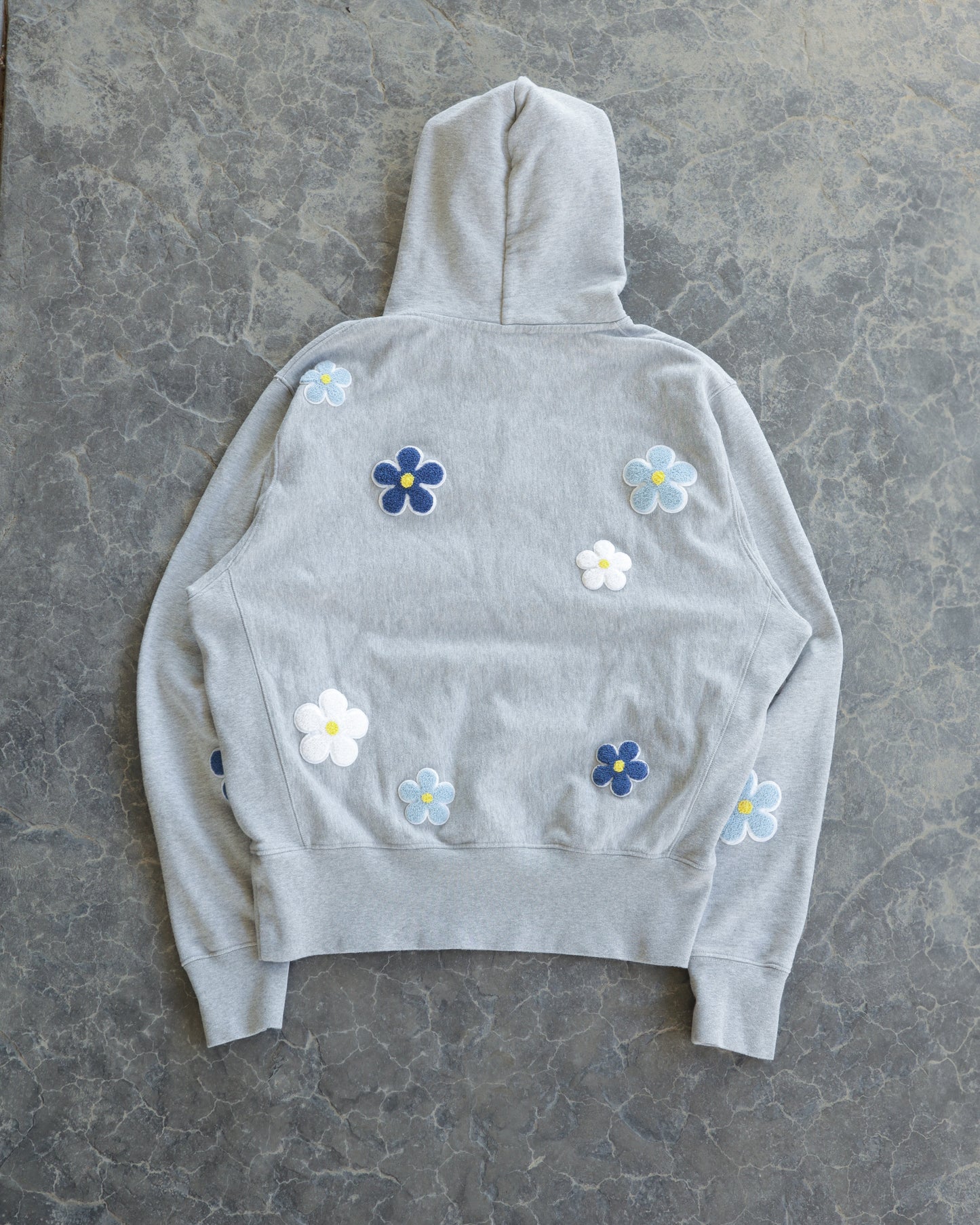 Modern Sandro Daisy Patch Hoodie - XL