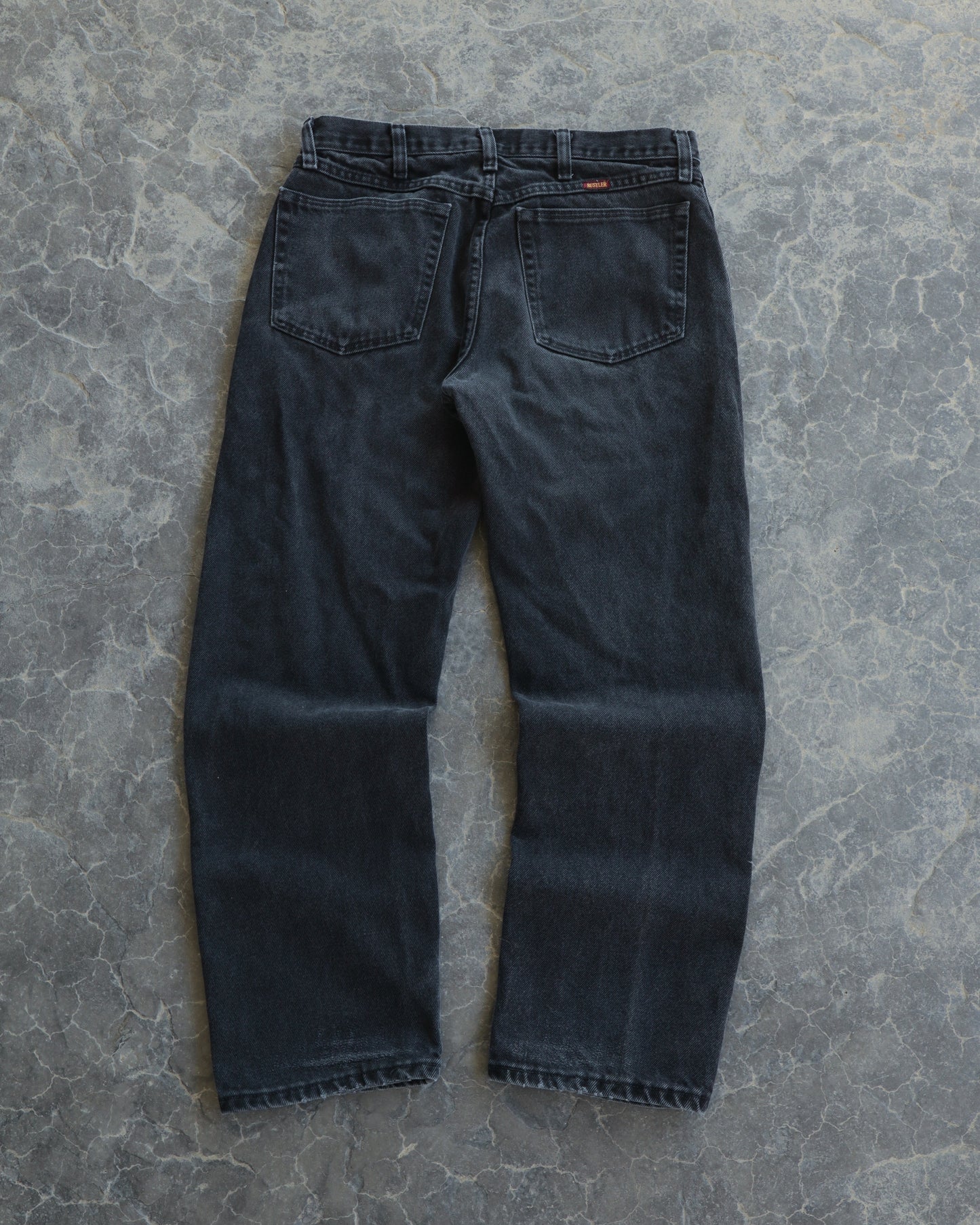 00s Rustler Faded Denim Jeans - 32 x 30