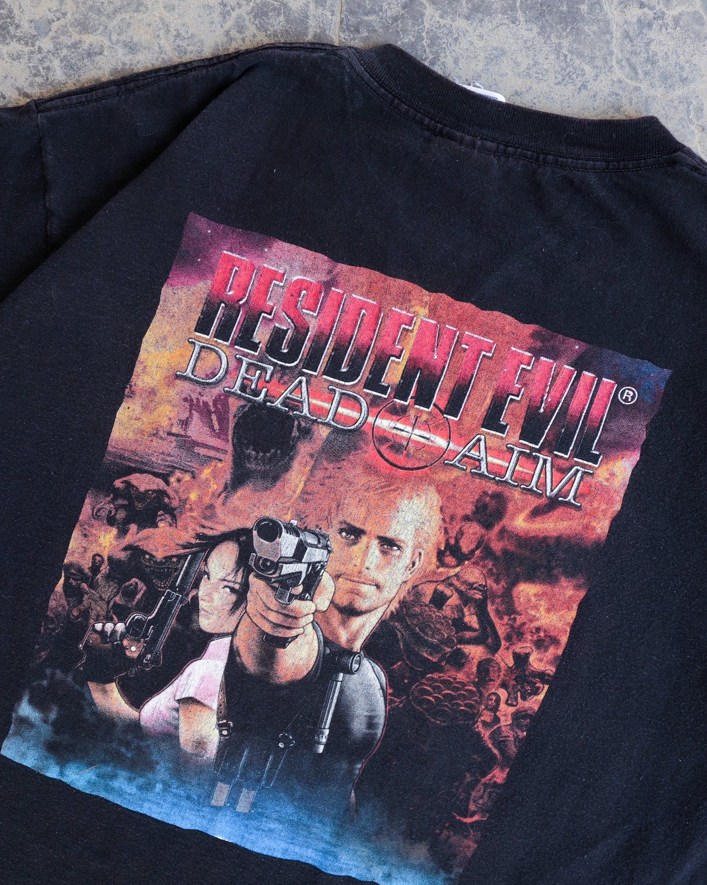 00s Capcom Resident Evil Dead Aim Tee - XL
