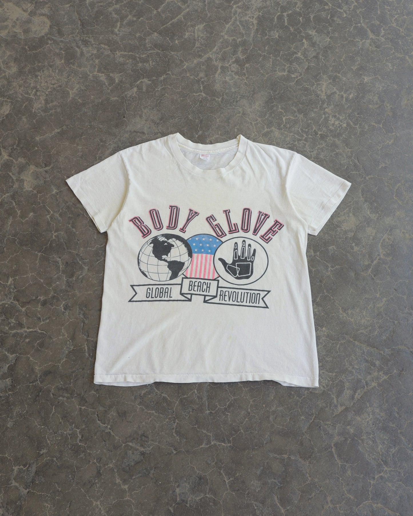80s Body Glove Beach Revolution Tee - M